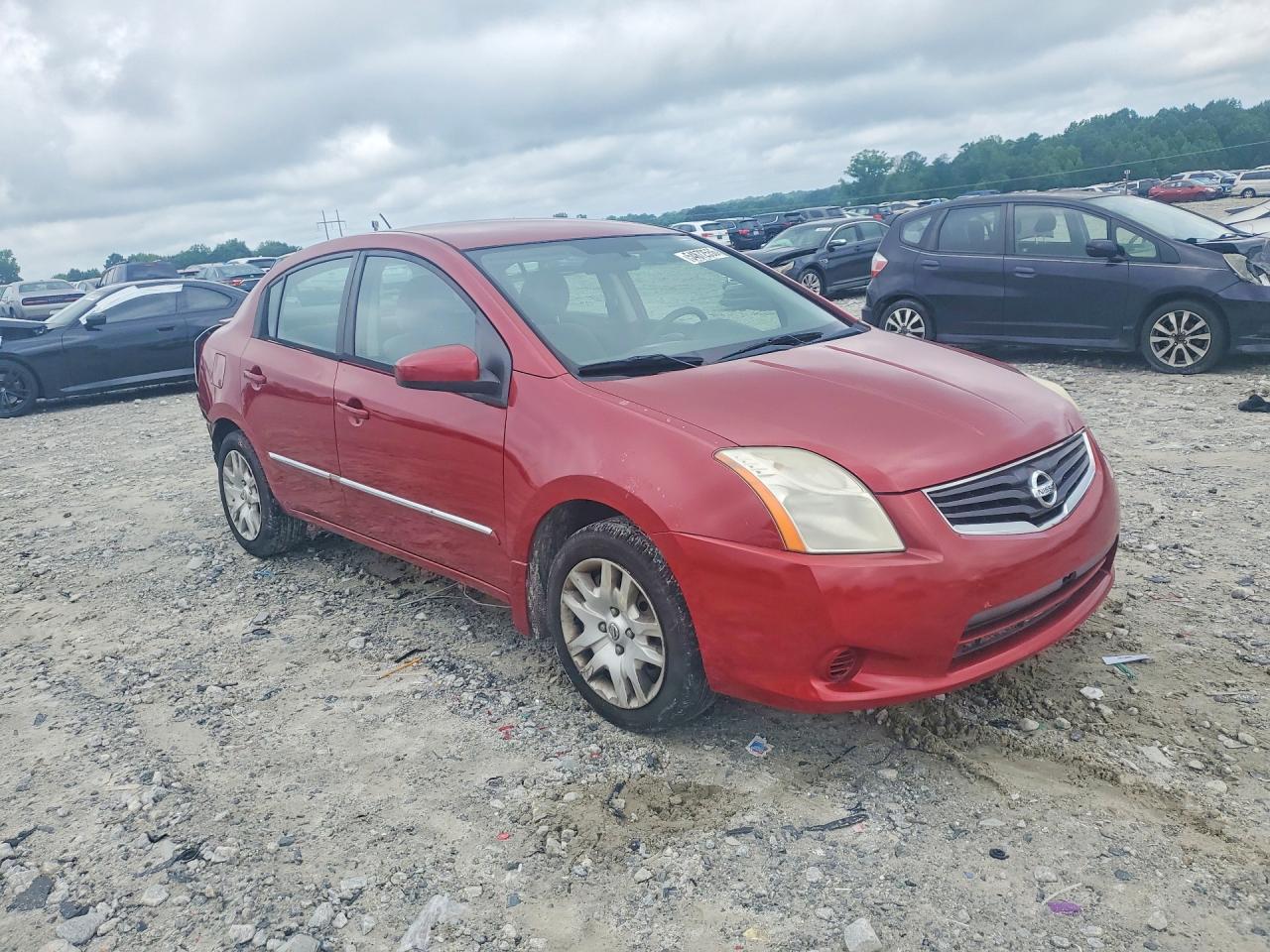 2012 Nissan Sentra 2.0 Red vin: 3N1AB6AP0CL685947