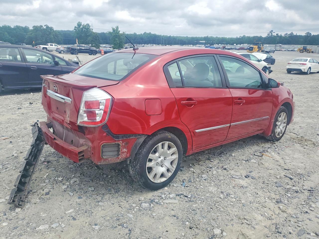 2012 Nissan Sentra 2.0 Red vin: 3N1AB6AP0CL685947