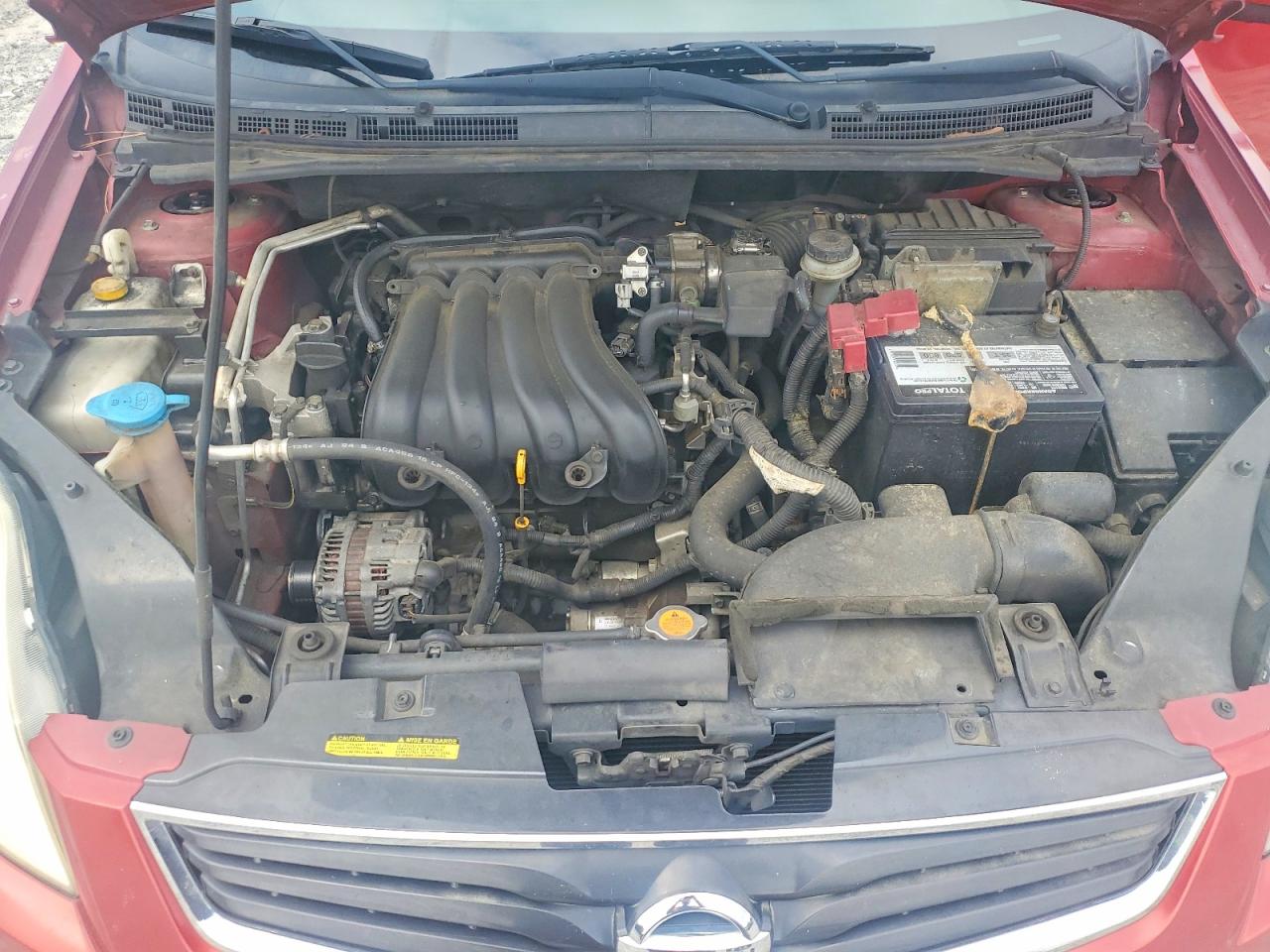 2012 Nissan Sentra 2.0 Red vin: 3N1AB6AP0CL685947