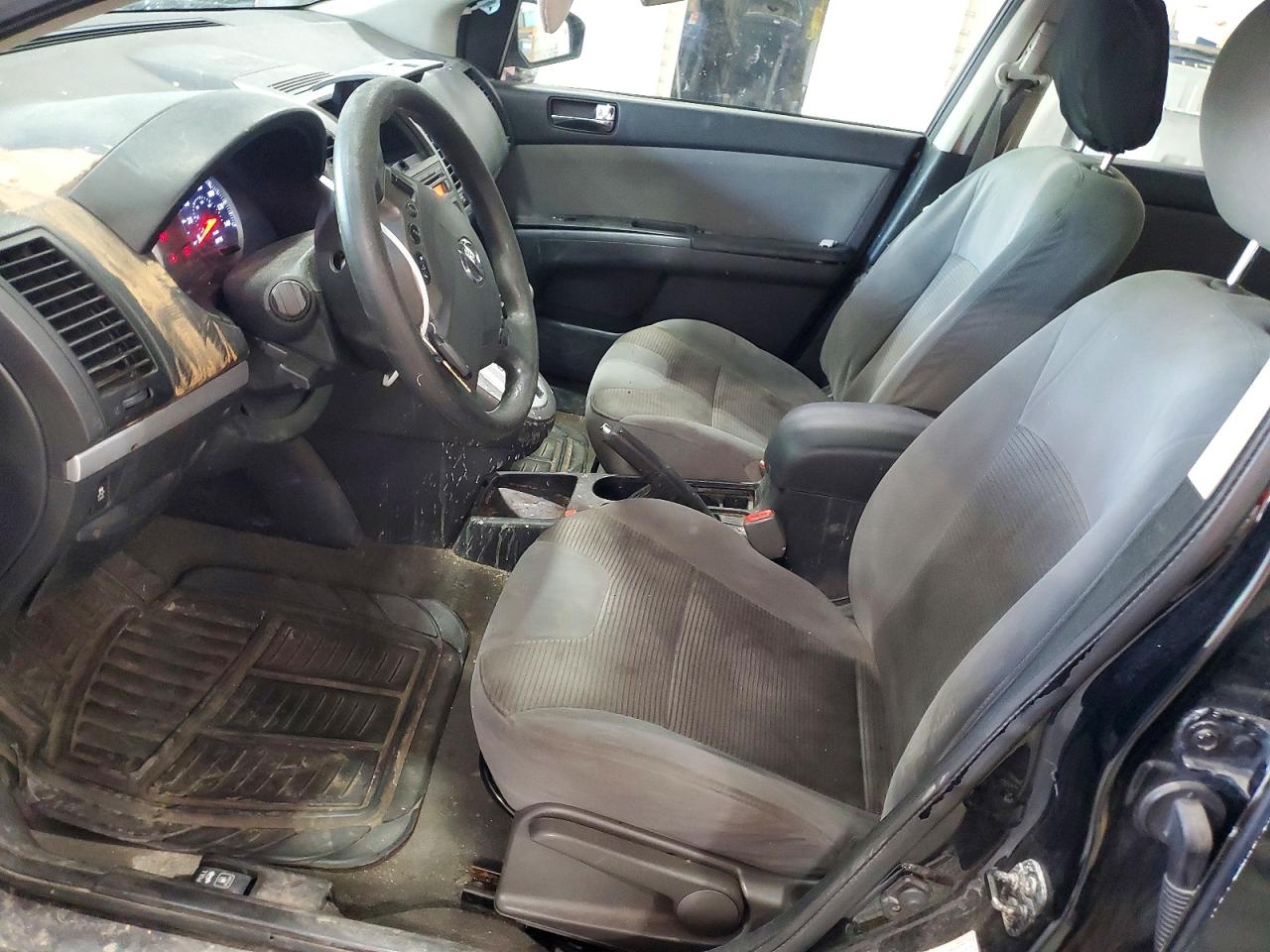 2012 Nissan Sentra 2.0 Черный vin: 3N1AB6AP0CL698701