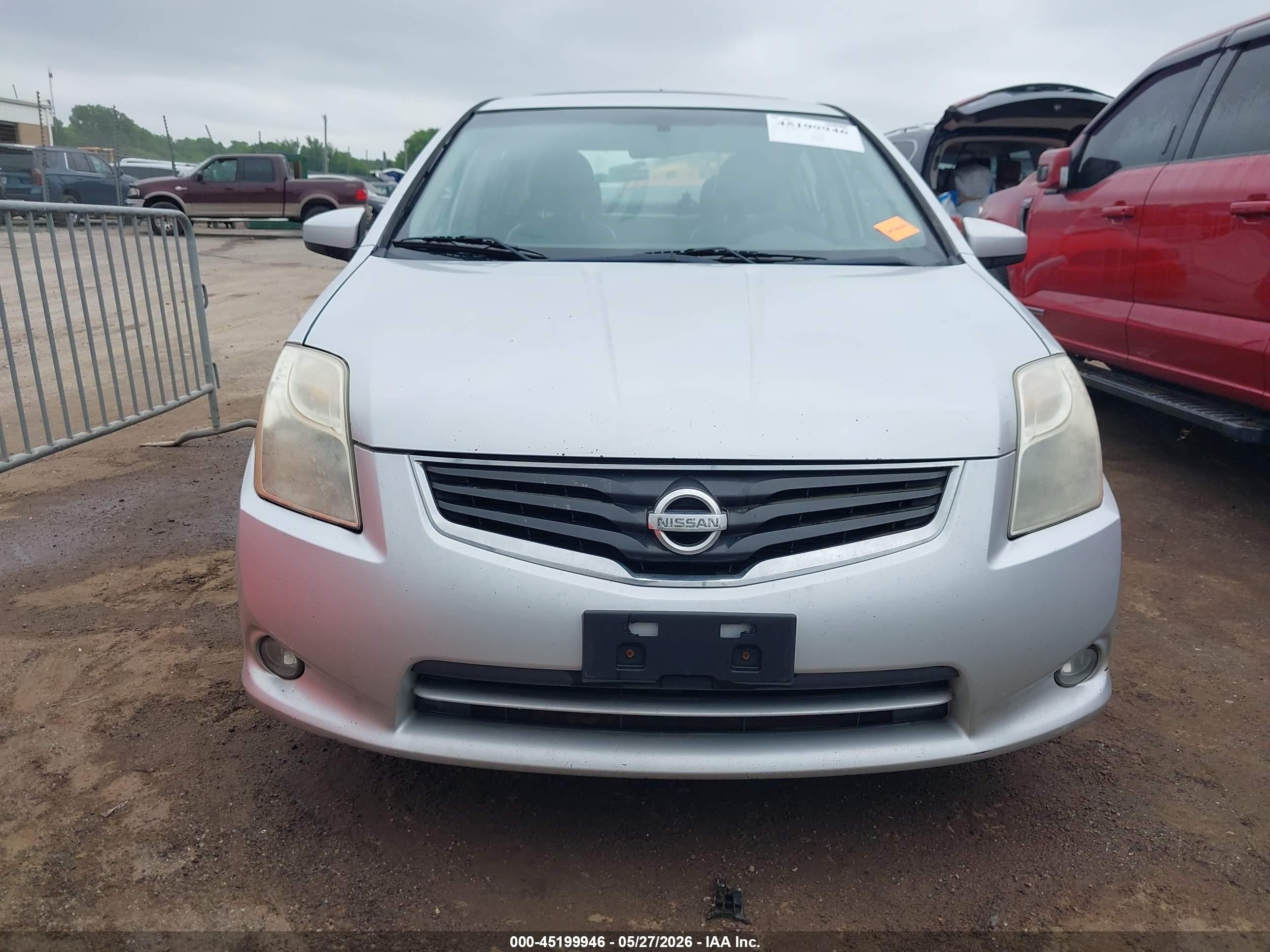 2012 Nissan Sentra 2.0 Sl Серебряный vin: 3N1AB6AP0CL702374