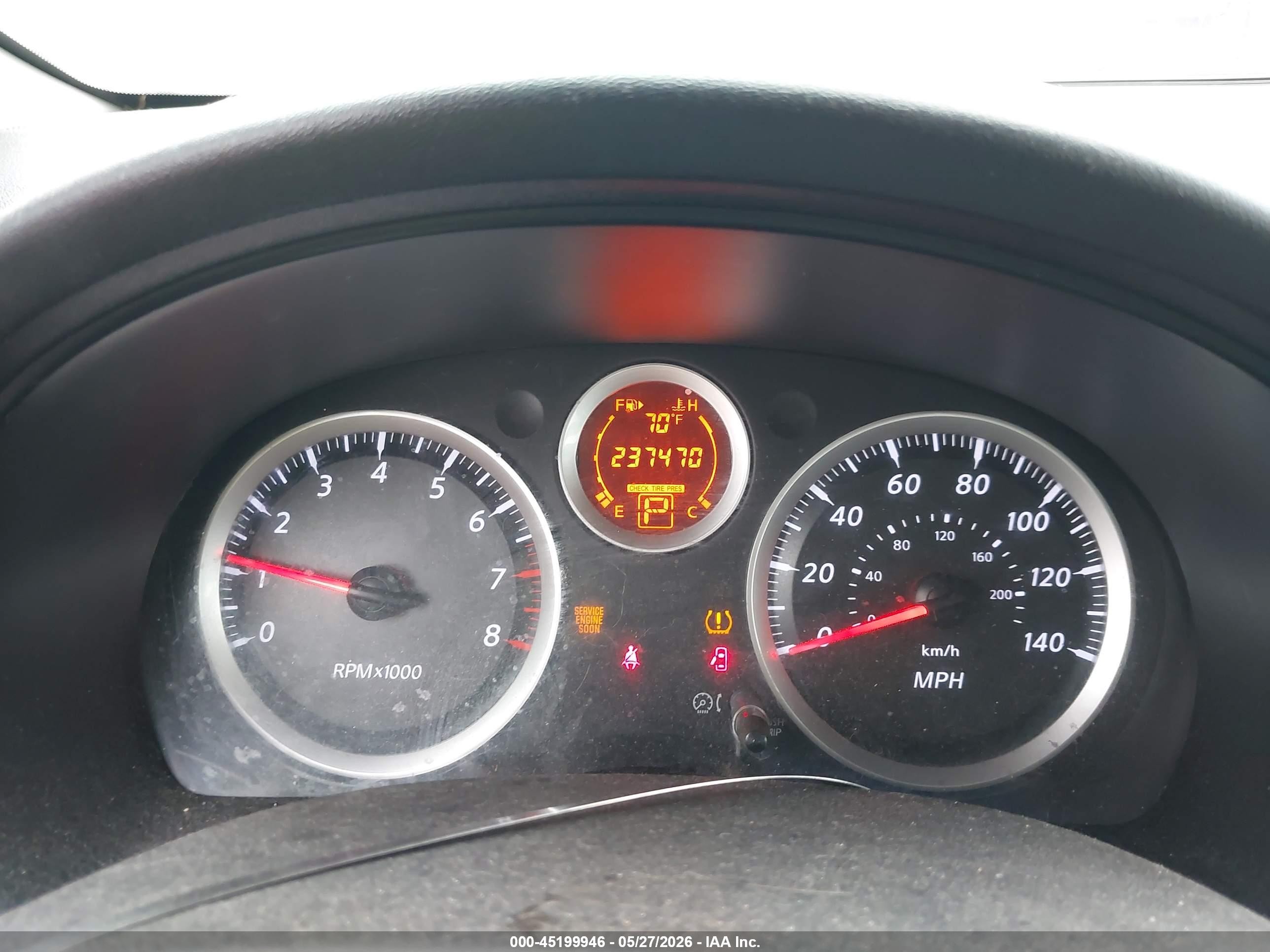 2012 Nissan Sentra 2.0 Sl Серебряный vin: 3N1AB6AP0CL702374