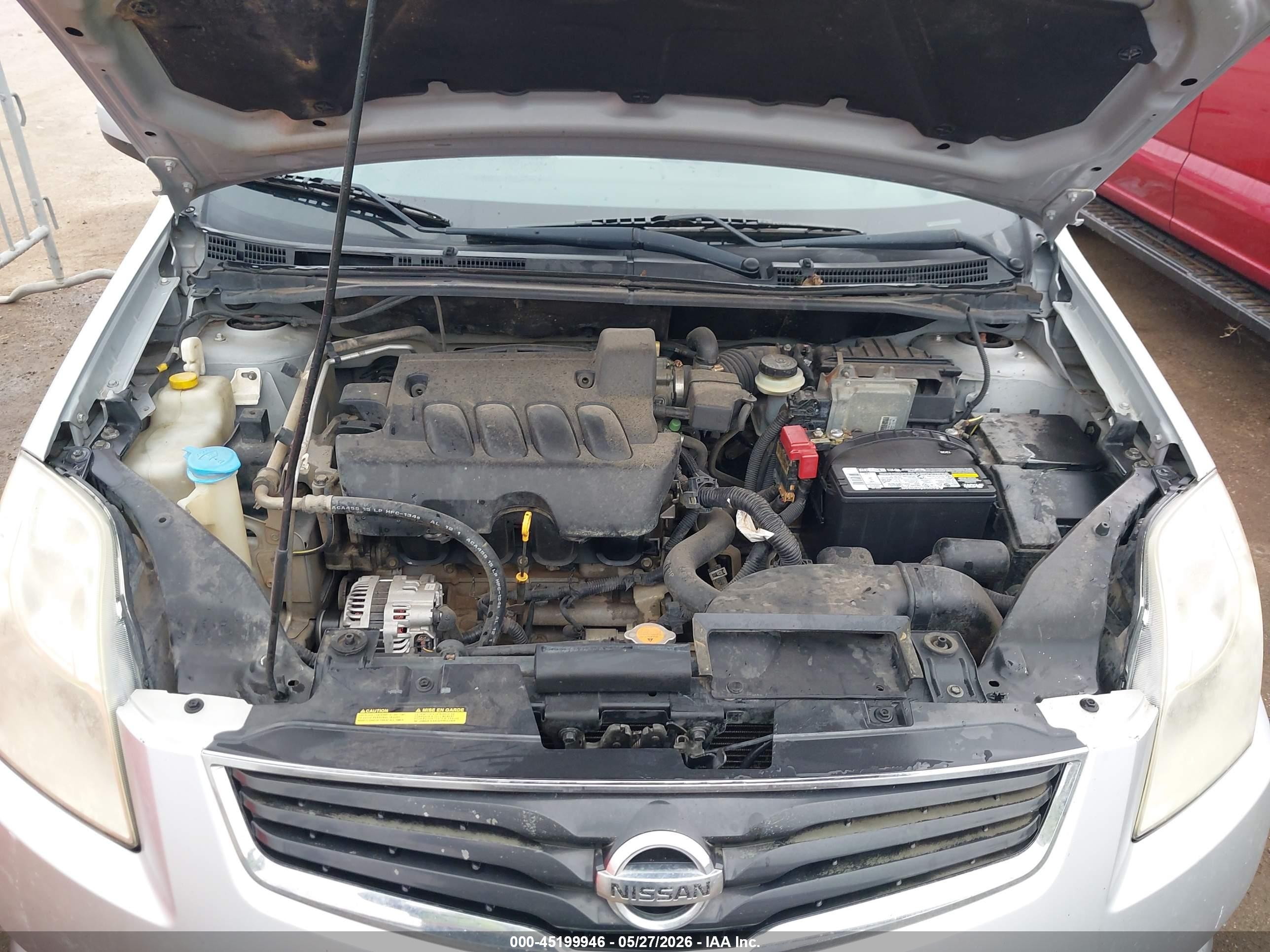 2012 Nissan Sentra 2.0 Sl Серебряный vin: 3N1AB6AP0CL702374