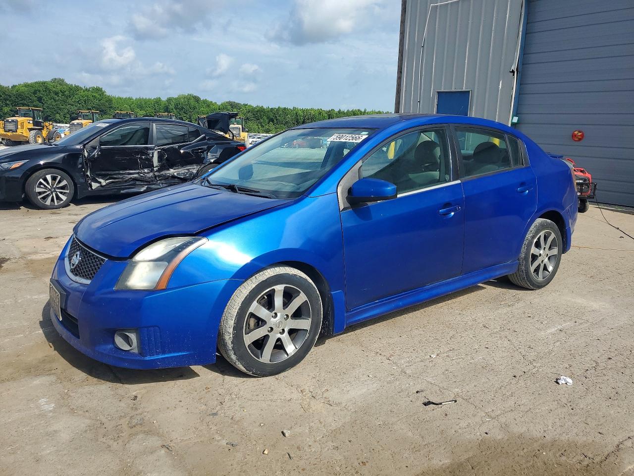2012 Nissan Sentra 2.0 Blue vin: 3N1AB6AP0CL709129