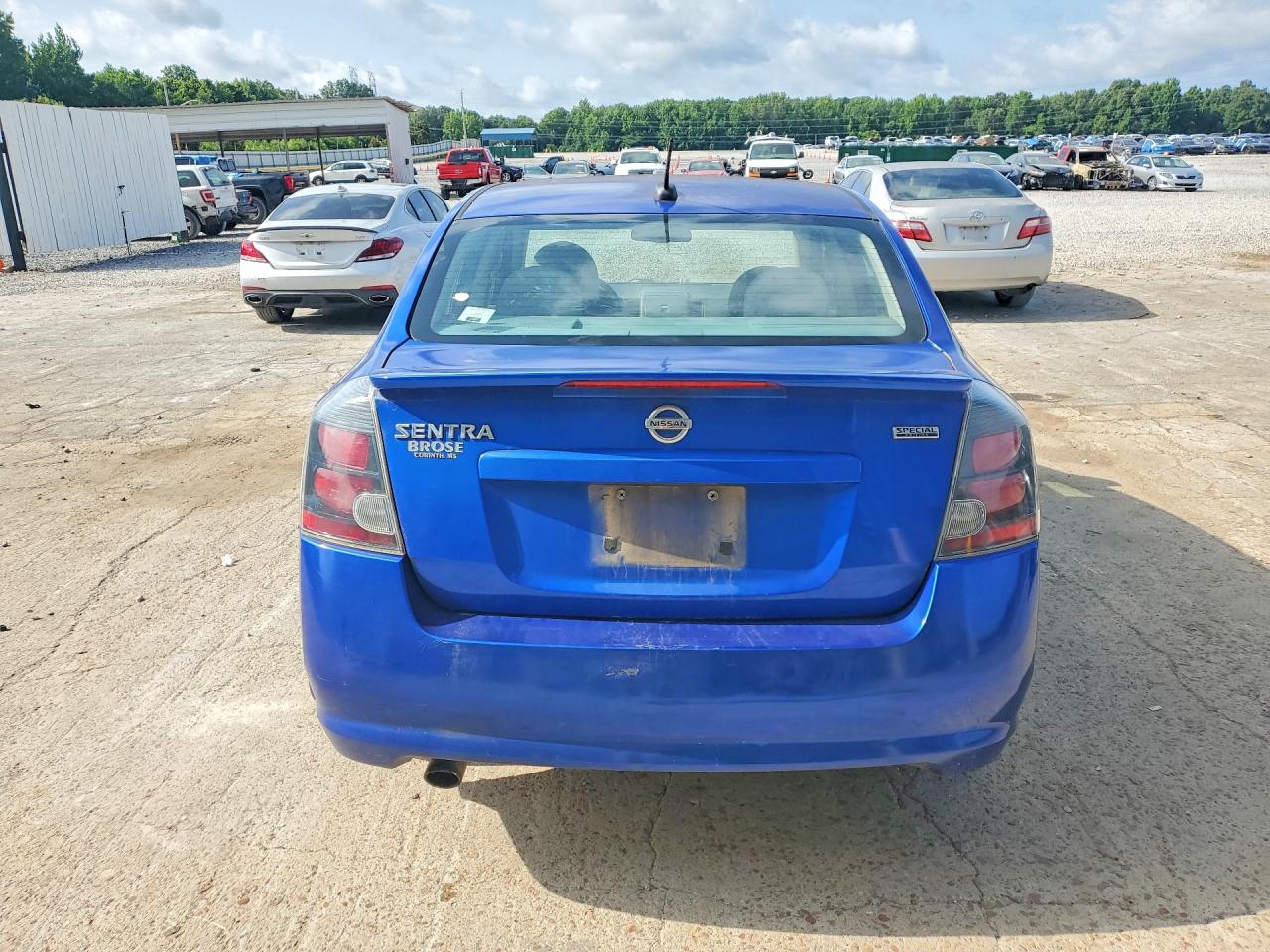 2012 Nissan Sentra 2.0 Blue vin: 3N1AB6AP0CL709129