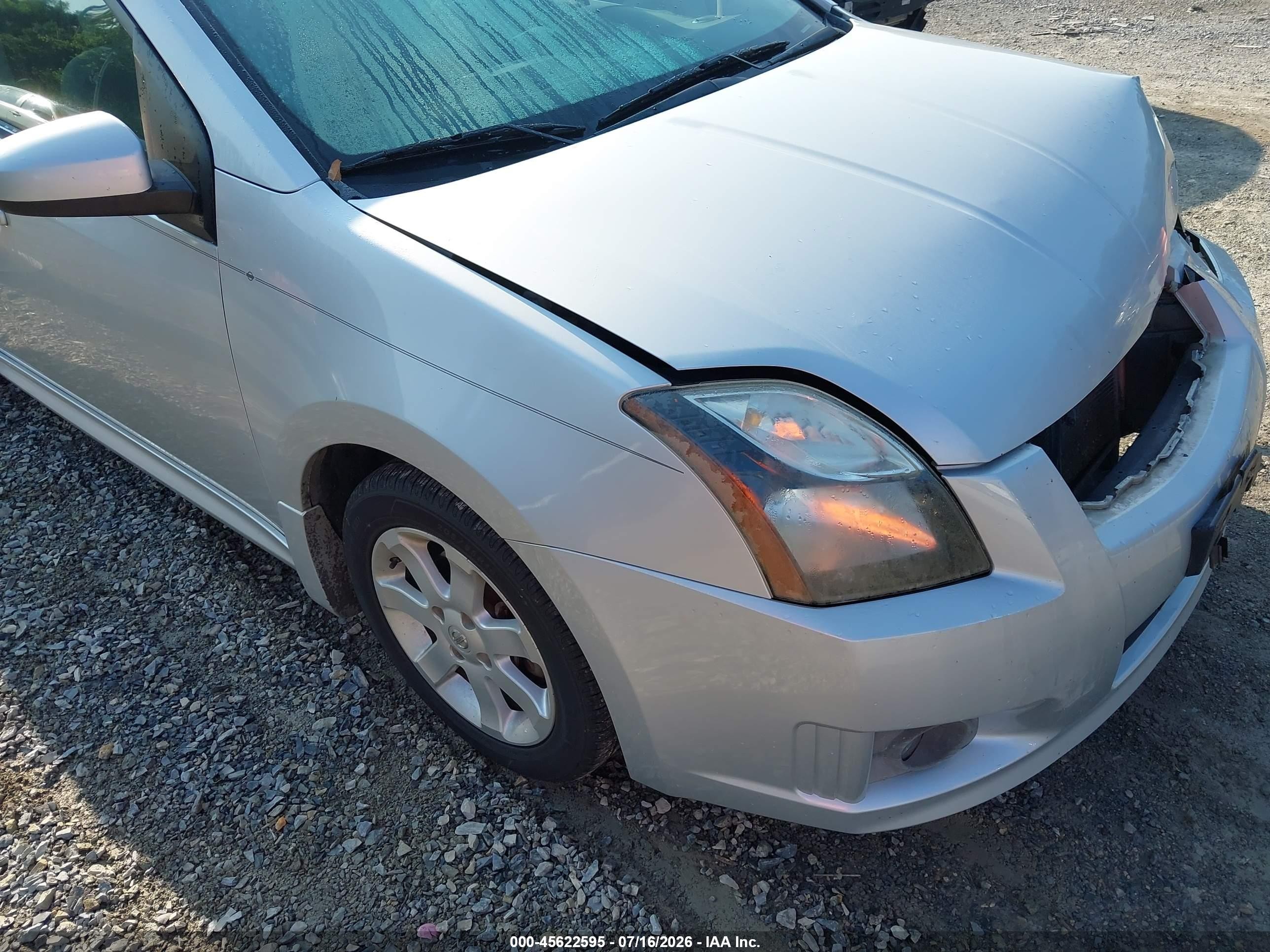 2012 Nissan Sentra 2.0 Sr Серебряный vin: 3N1AB6AP0CL710538