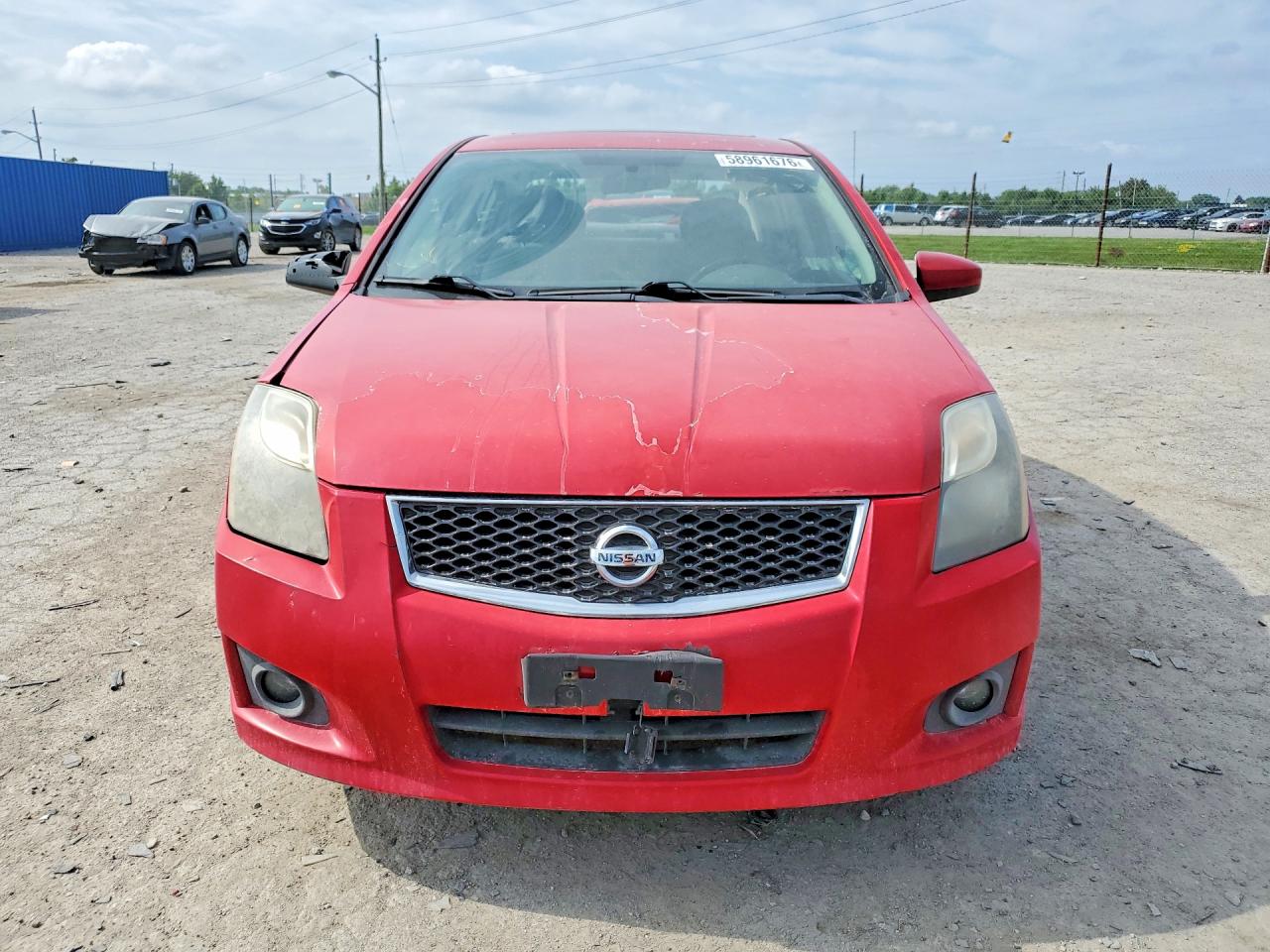 2012 Nissan Sentra 2.0 Red vin: 3N1AB6AP0CL711527