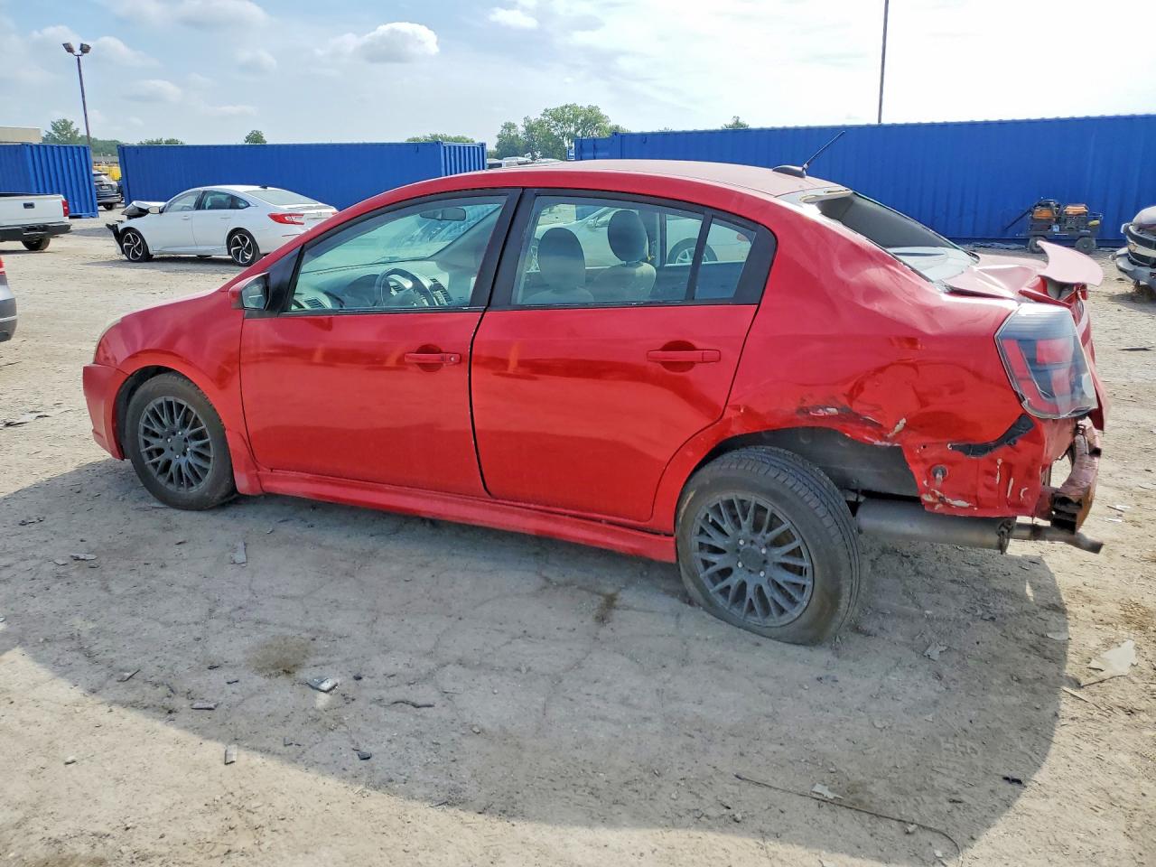 2012 Nissan Sentra 2.0 Red vin: 3N1AB6AP0CL711527