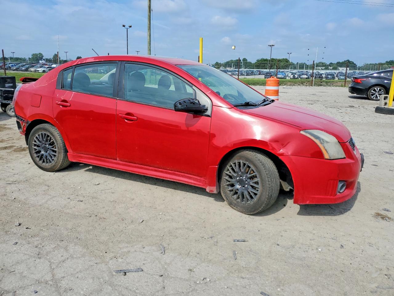 2012 Nissan Sentra 2.0 Red vin: 3N1AB6AP0CL711527