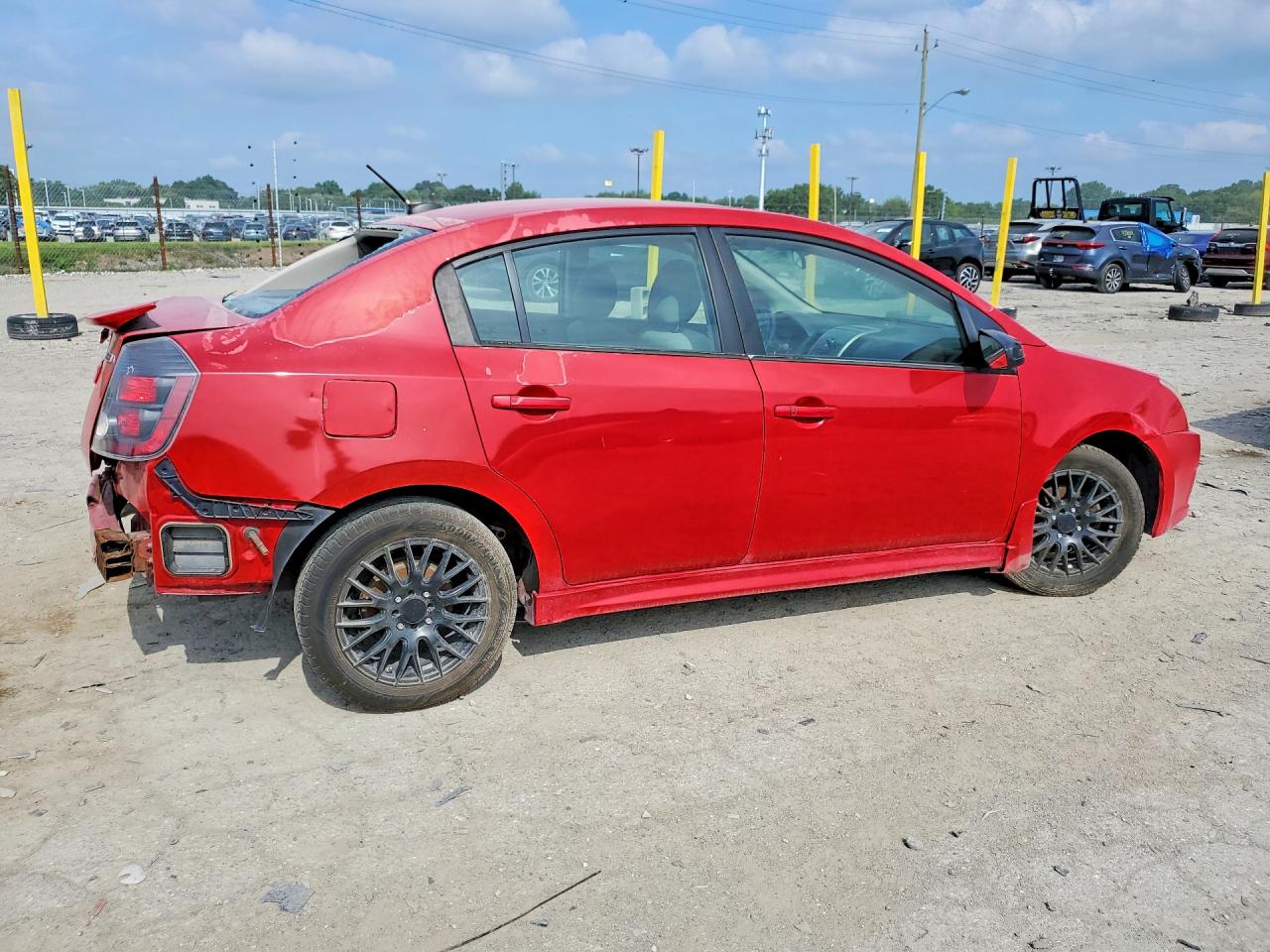 2012 Nissan Sentra 2.0 Red vin: 3N1AB6AP0CL711527