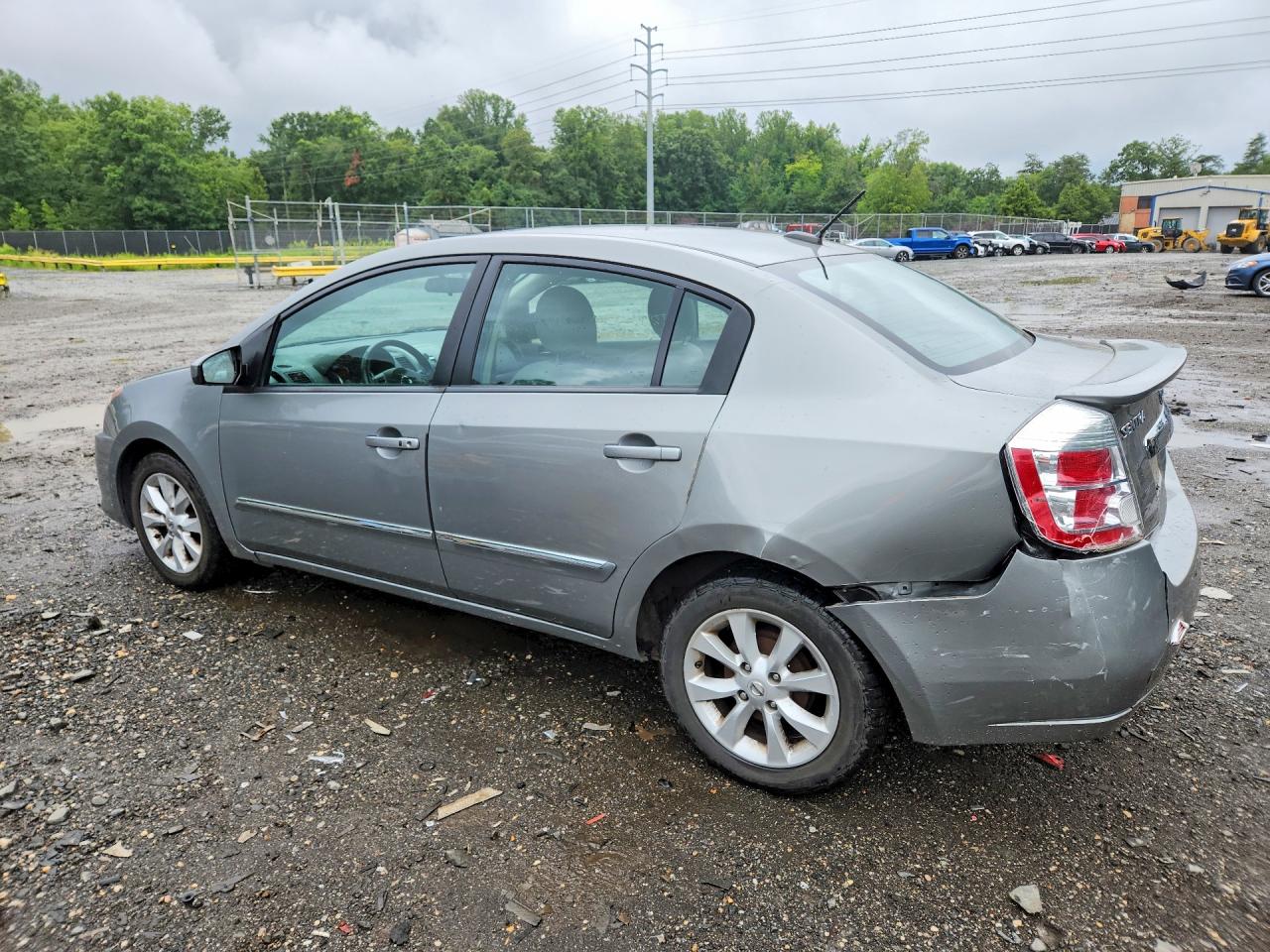 2012 Nissan Sentra 2.0 Серый vin: 3N1AB6AP0CL719255