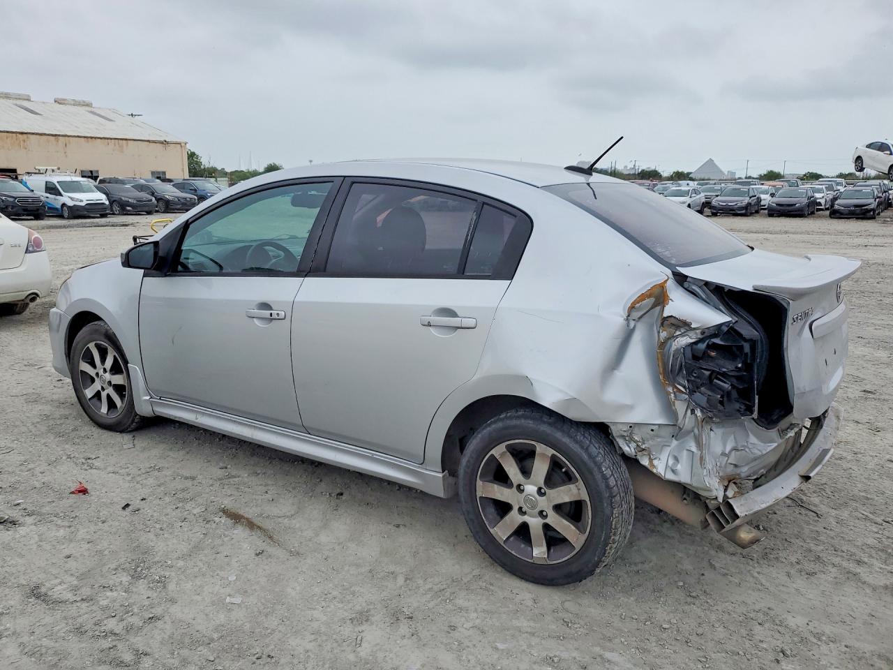 2012 Nissan Sentra 2.0 Silver vin: 3N1AB6AP0CL723368