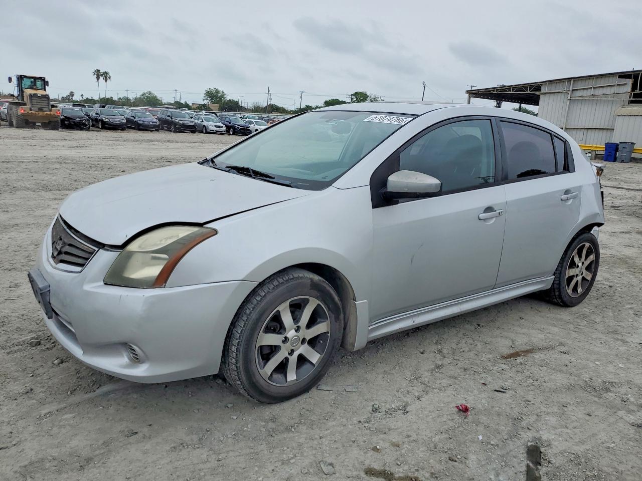 2012 Nissan Sentra 2.0 Silver vin: 3N1AB6AP0CL723368