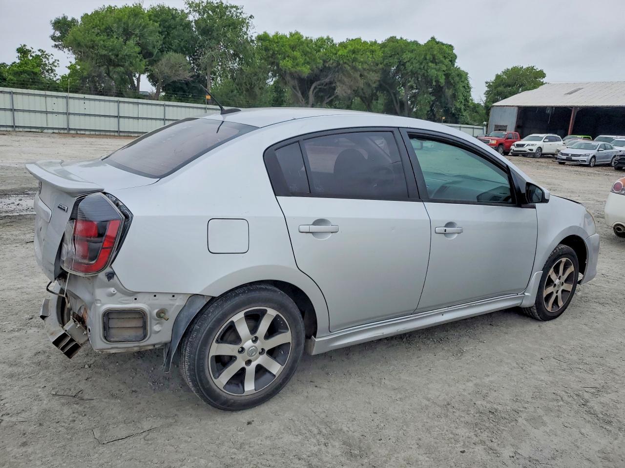 2012 Nissan Sentra 2.0 Silver vin: 3N1AB6AP0CL723368