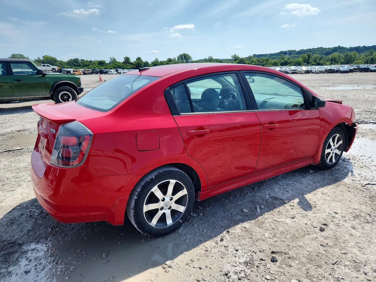 2012 Nissan Sentra 2.0 Red vin: 3N1AB6AP0CL724360