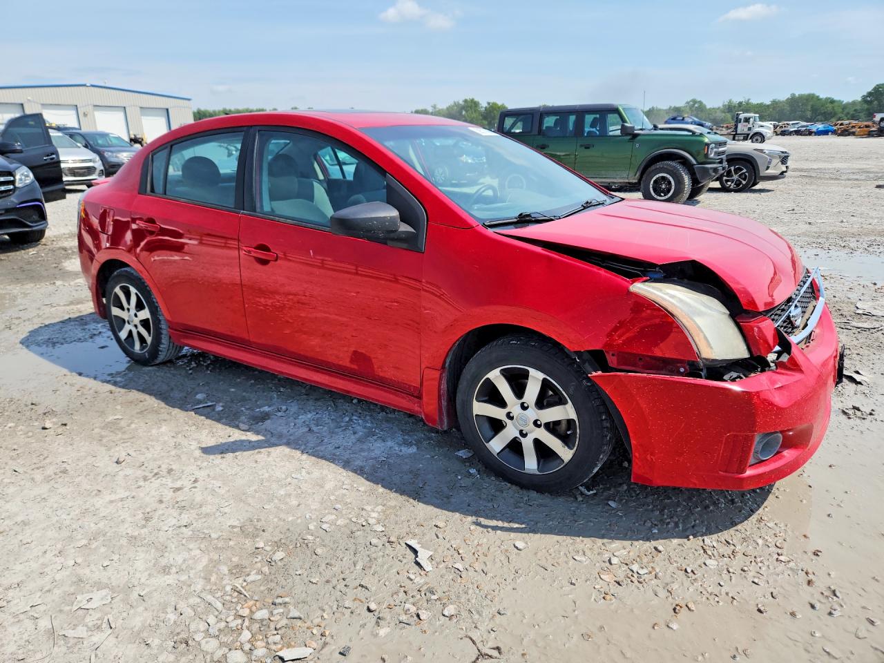 2012 Nissan Sentra 2.0 Red vin: 3N1AB6AP0CL724360