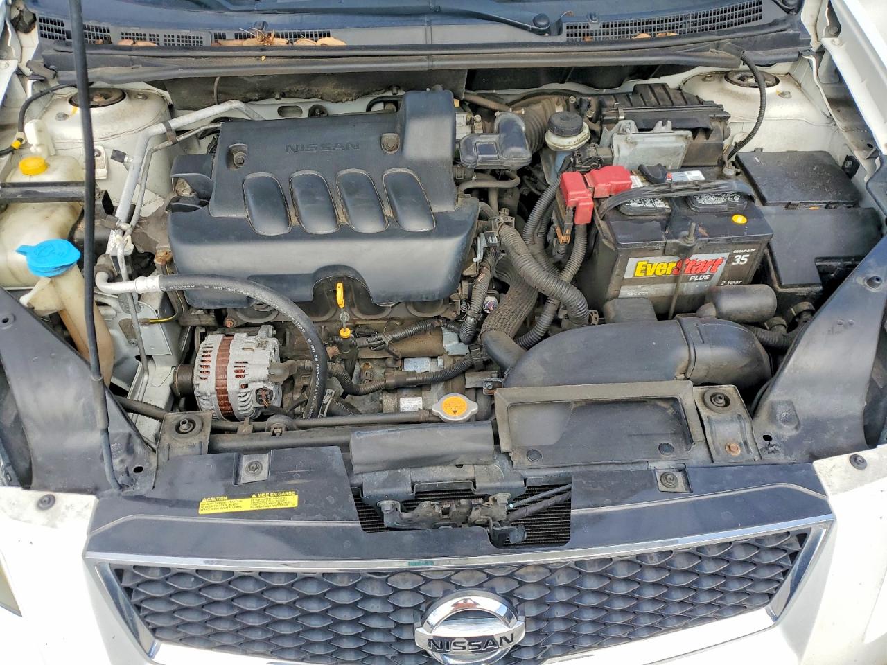 2012 Nissan Sentra 2.0 White vin: 3N1AB6AP0CL739411