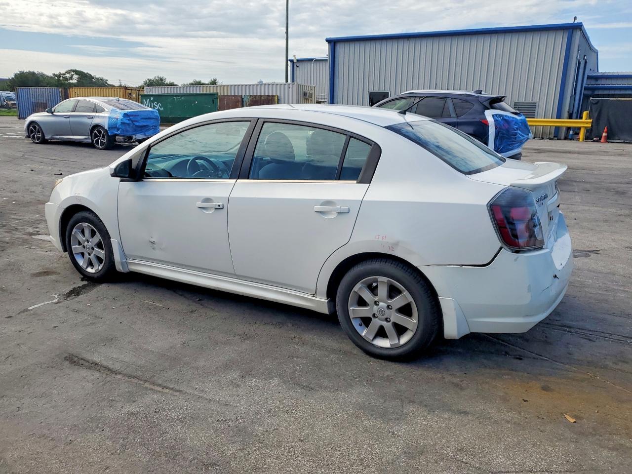 2012 Nissan Sentra 2.0 White vin: 3N1AB6AP0CL739411