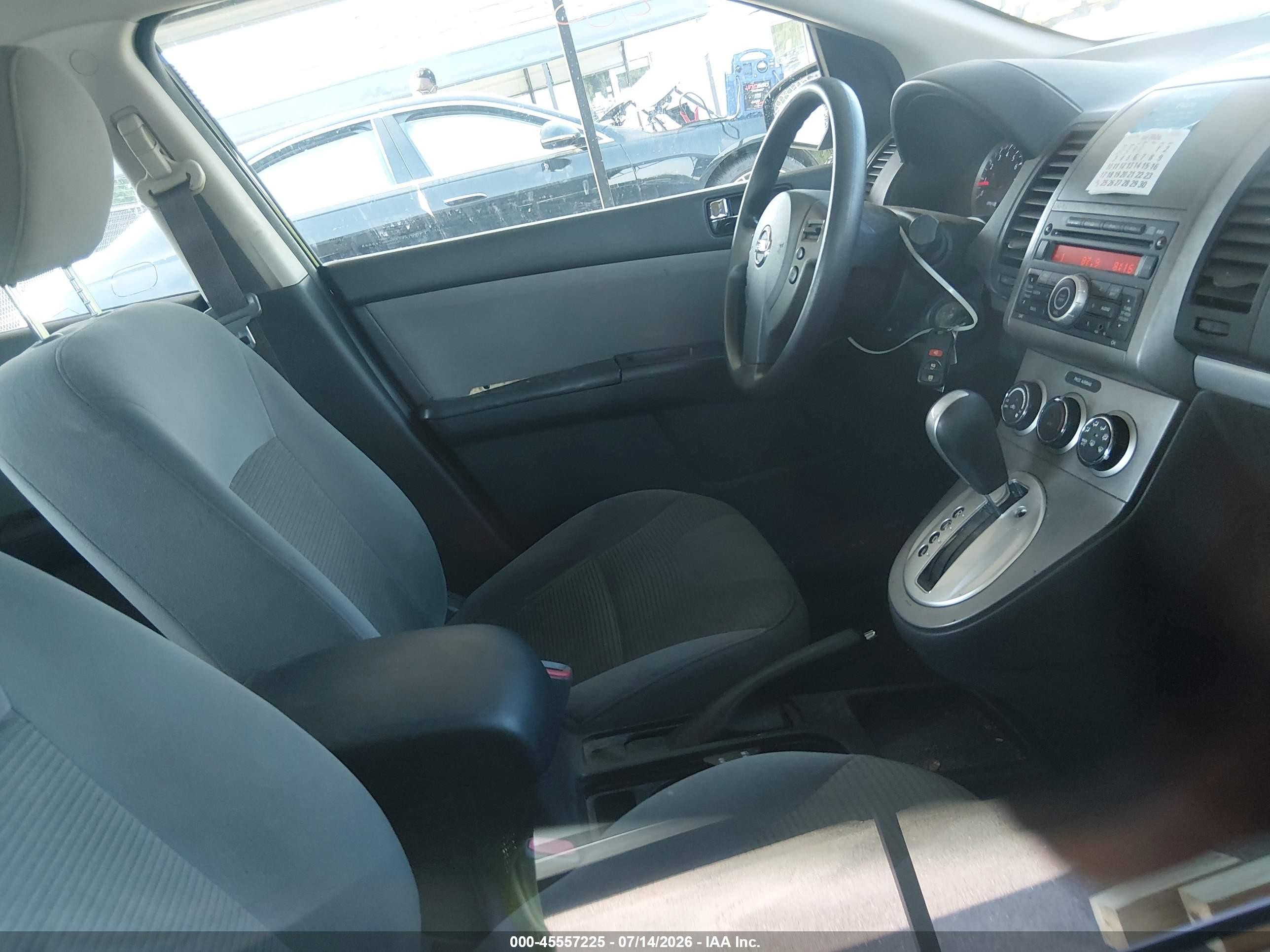 2012 Nissan Sentra 2.0 Sr Black vin: 3N1AB6AP0CL750053
