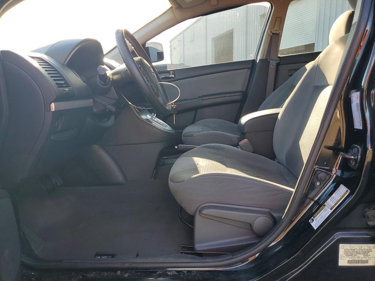 2012 Nissan Sentra 2.0 Черный vin: 3N1AB6AP0CL762915