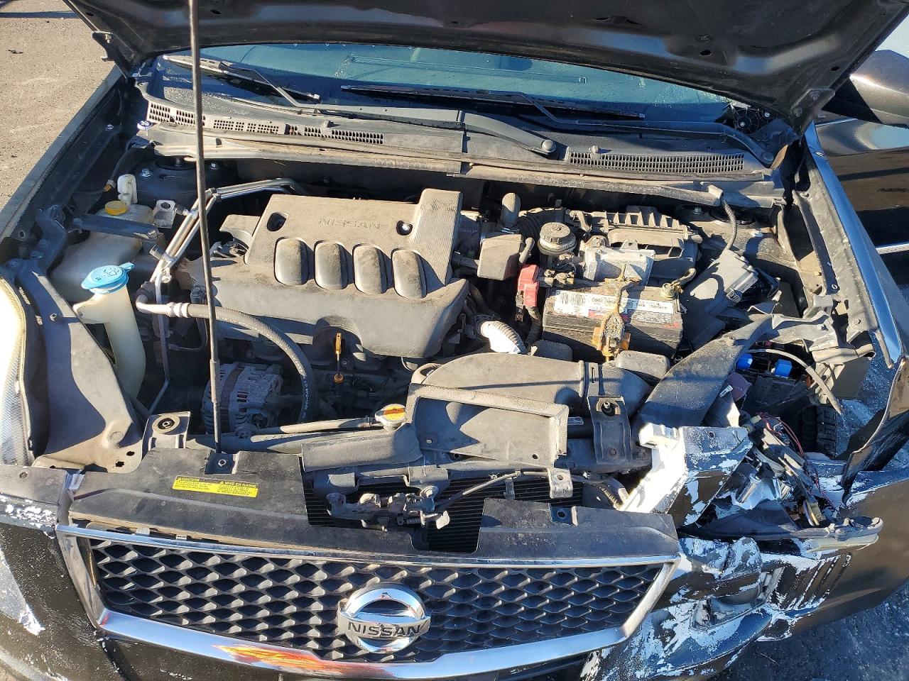 2012 Nissan Sentra 2.0 Черный vin: 3N1AB6AP0CL762915