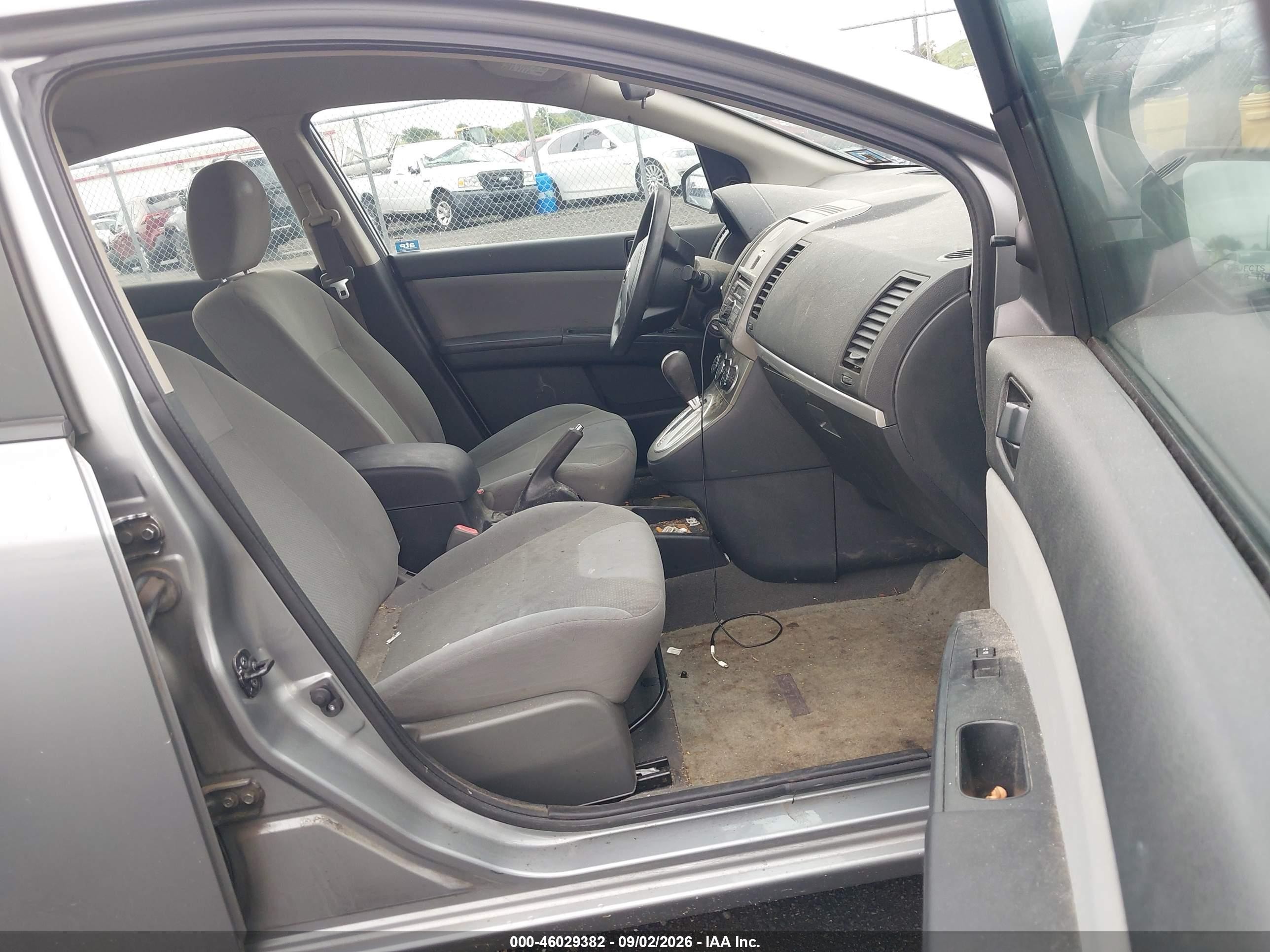 2012 Nissan Sentra 2.0 Silver vin: 3N1AB6AP0CL769444