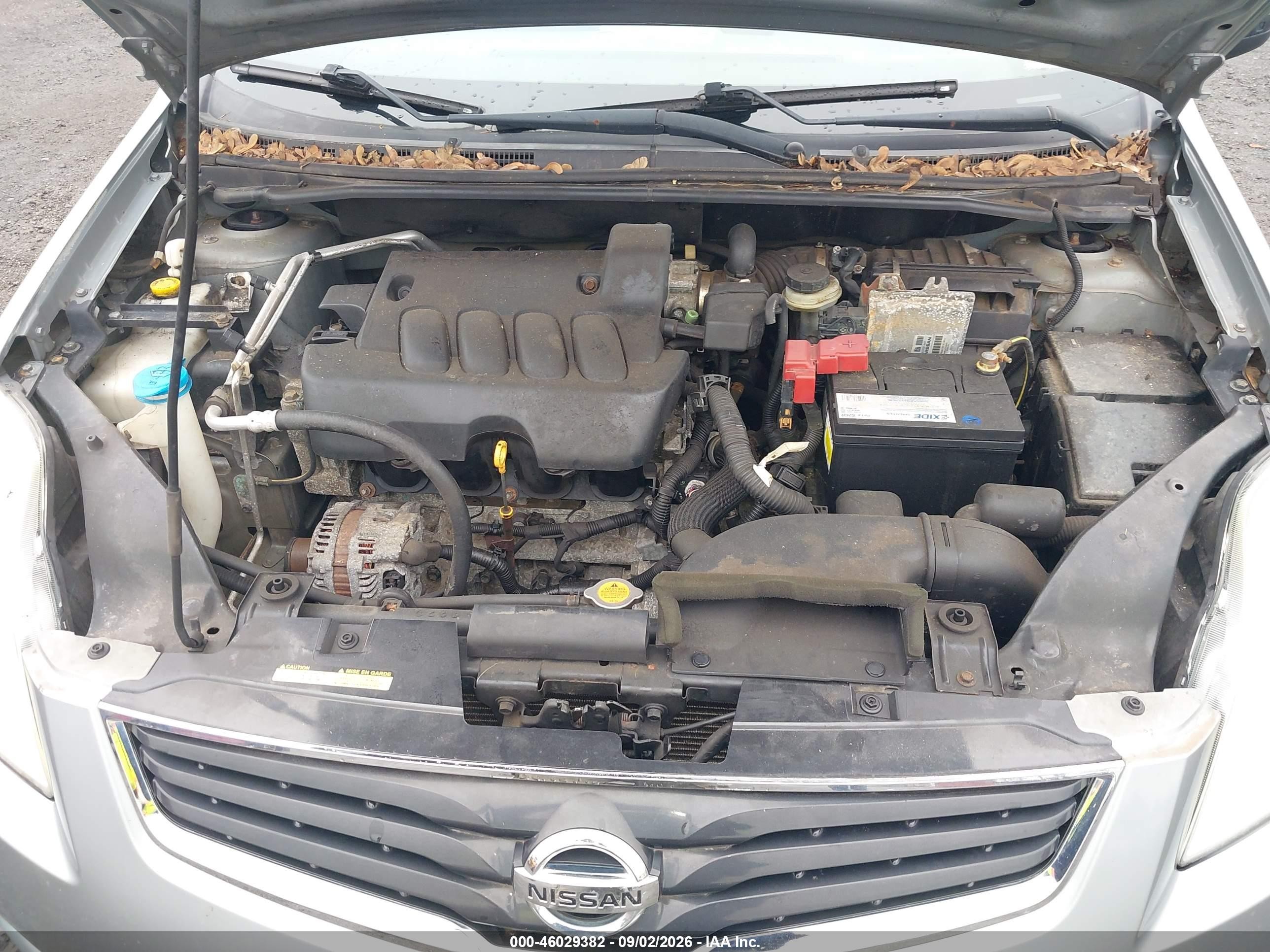 2012 Nissan Sentra 2.0 Silver vin: 3N1AB6AP0CL769444
