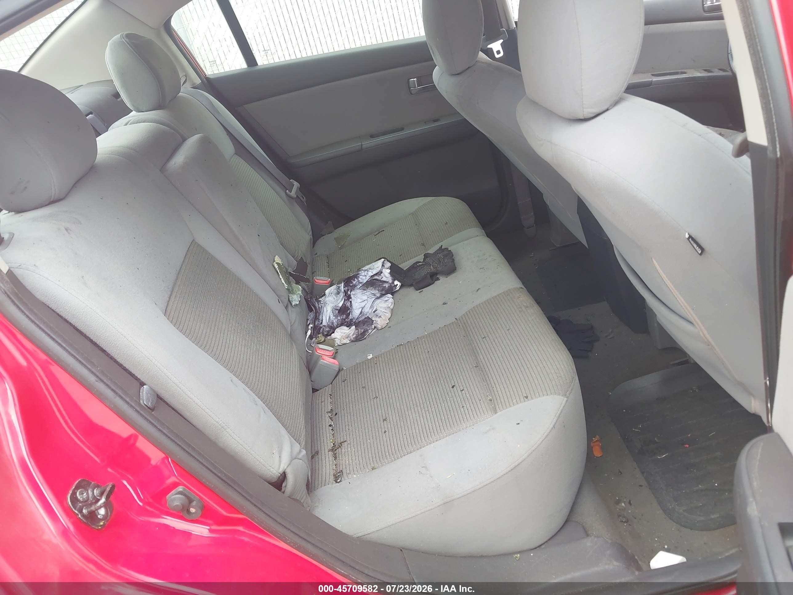2012 Nissan Sentra 2.0 Sr Red vin: 3N1AB6AP0CL773185