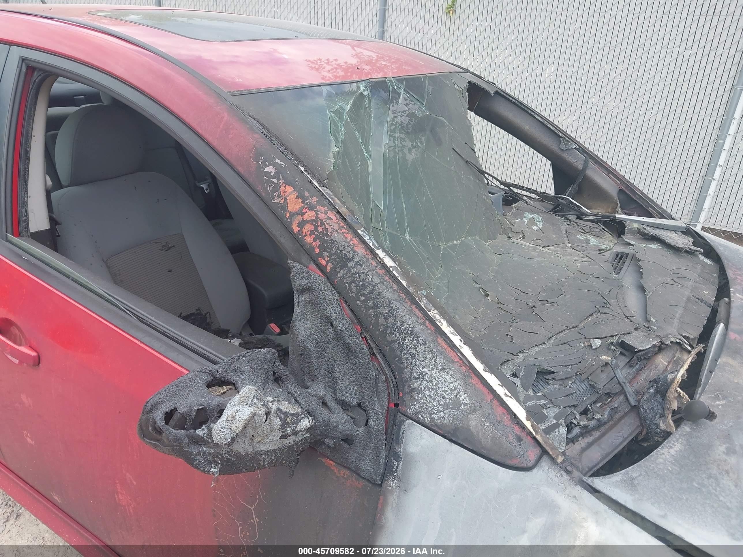 2012 Nissan Sentra 2.0 Sr Red vin: 3N1AB6AP0CL773185
