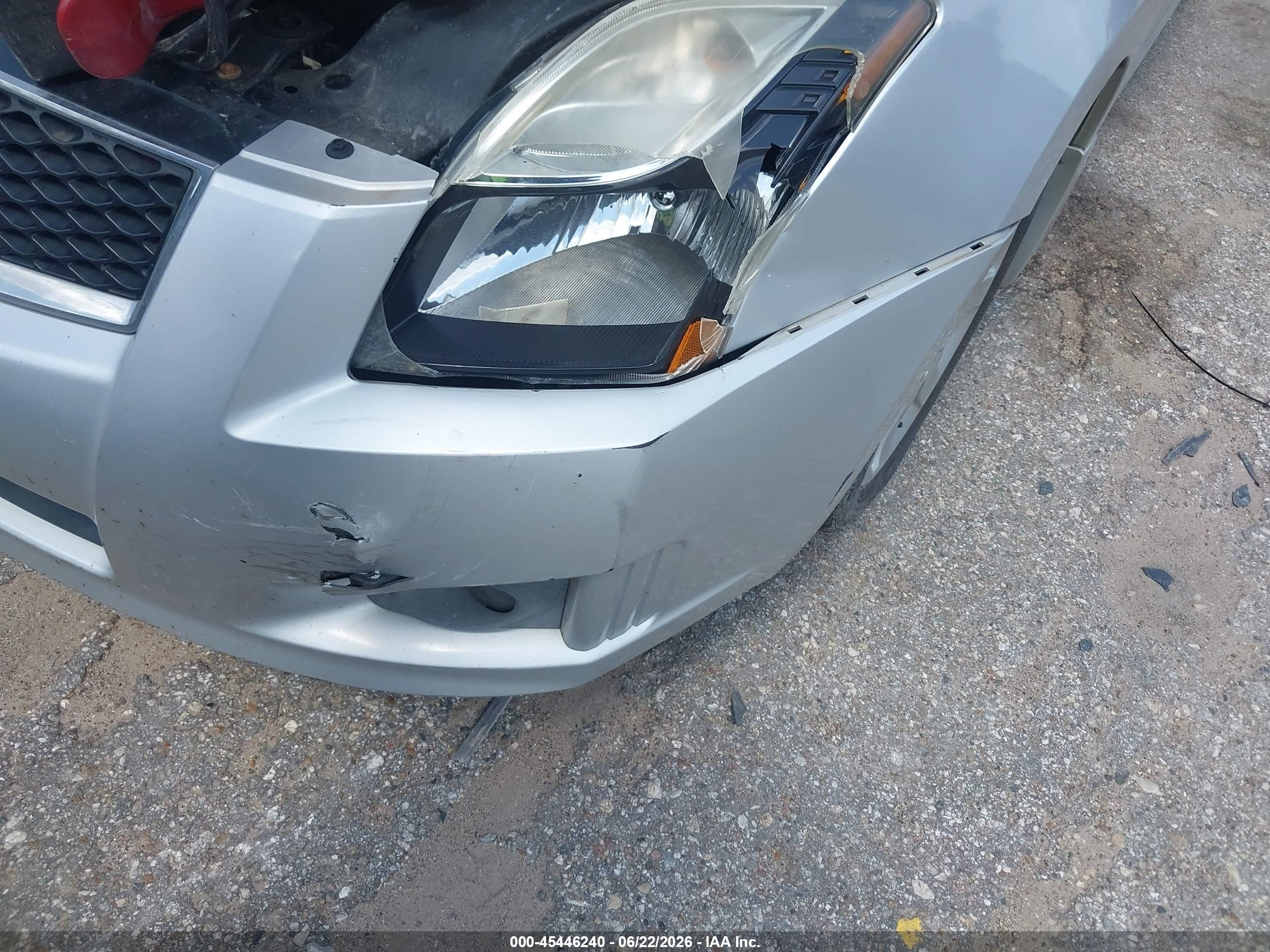 2012 Nissan Sentra 2.0 Sr Silver vin: 3N1AB6AP0CL782467