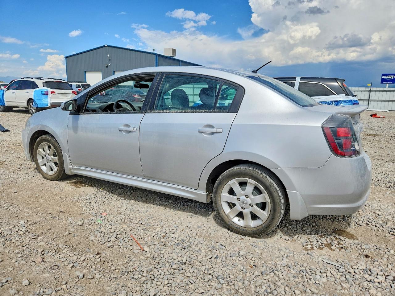 2012 Nissan Sentra 2.0 Silver vin: 3N1AB6AP0CL784025