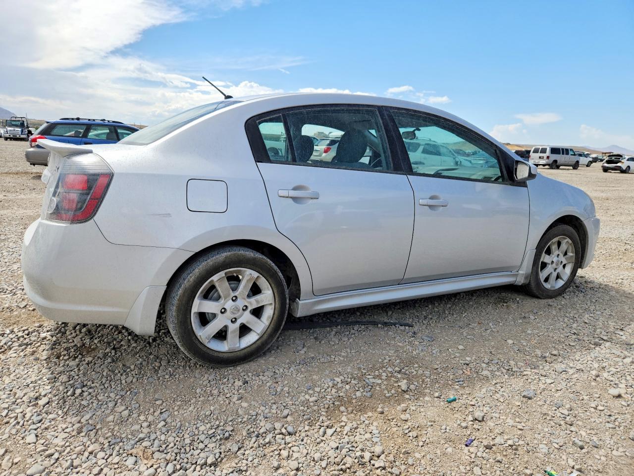 2012 Nissan Sentra 2.0 Silver vin: 3N1AB6AP0CL784025
