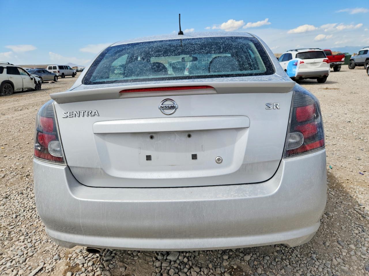 2012 Nissan Sentra 2.0 Silver vin: 3N1AB6AP0CL784025