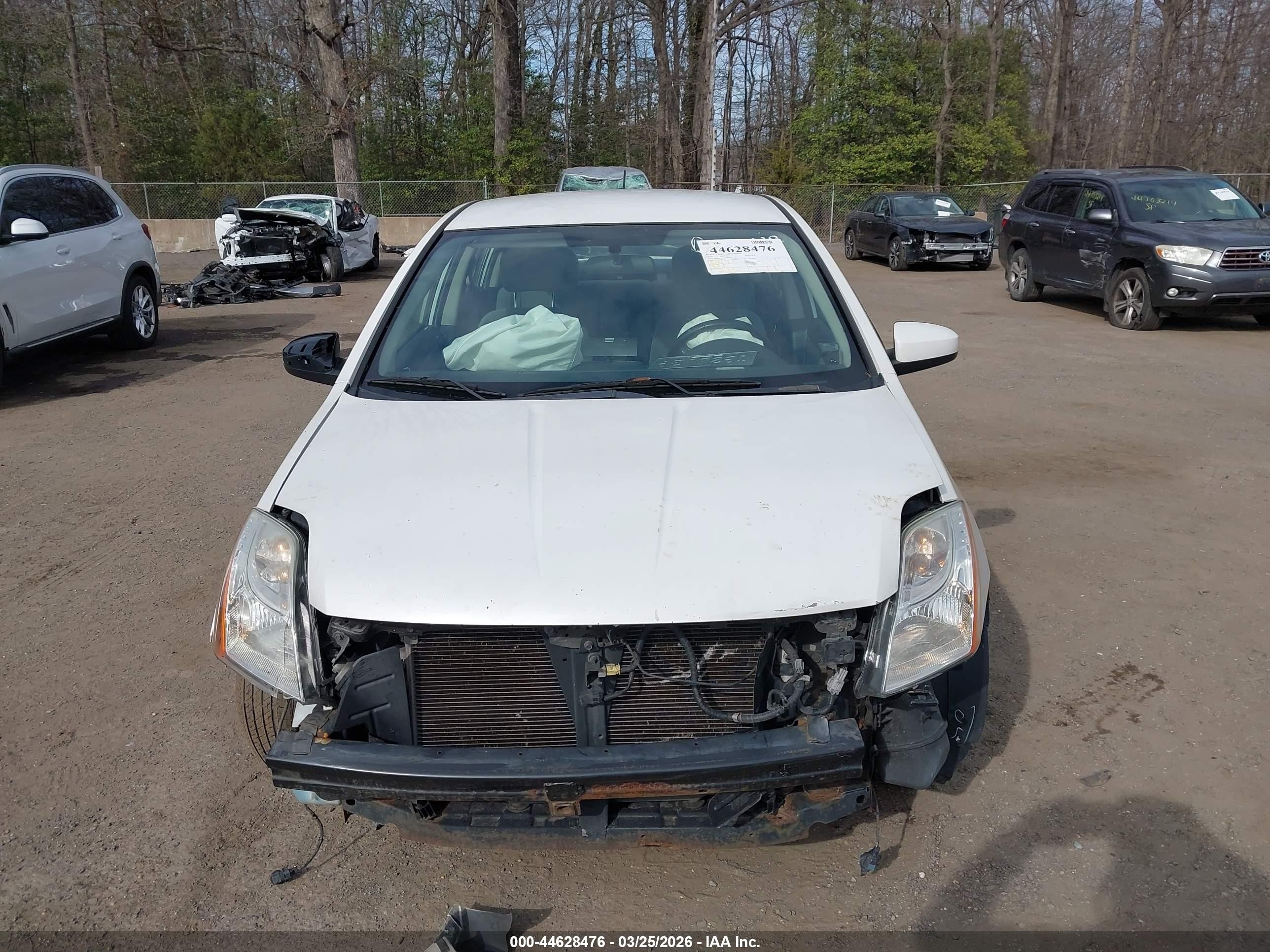 2010 Nissan Sentra 2.0sr White vin: 3N1AB6AP1AL632137