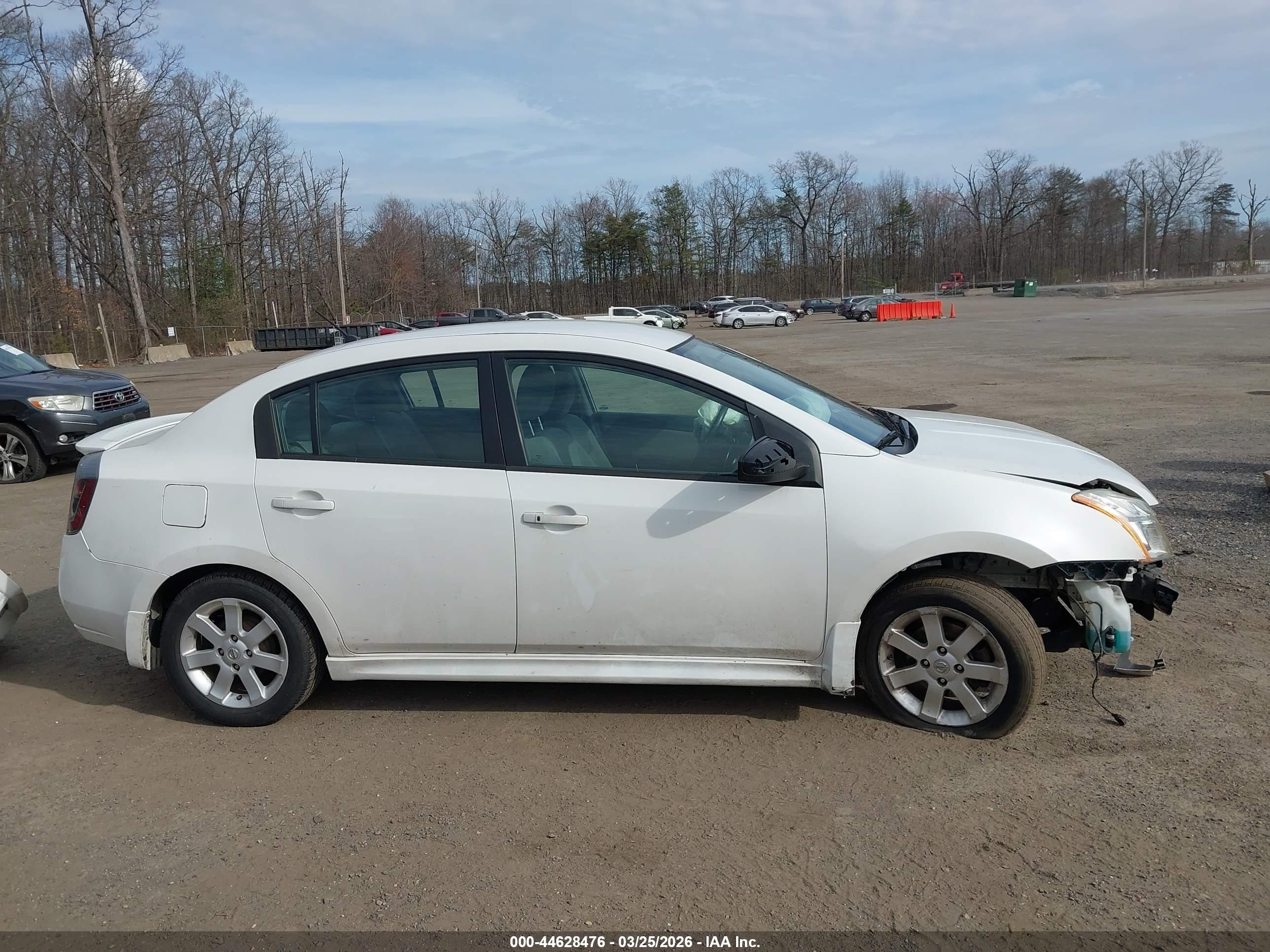 2010 Nissan Sentra 2.0sr White vin: 3N1AB6AP1AL632137