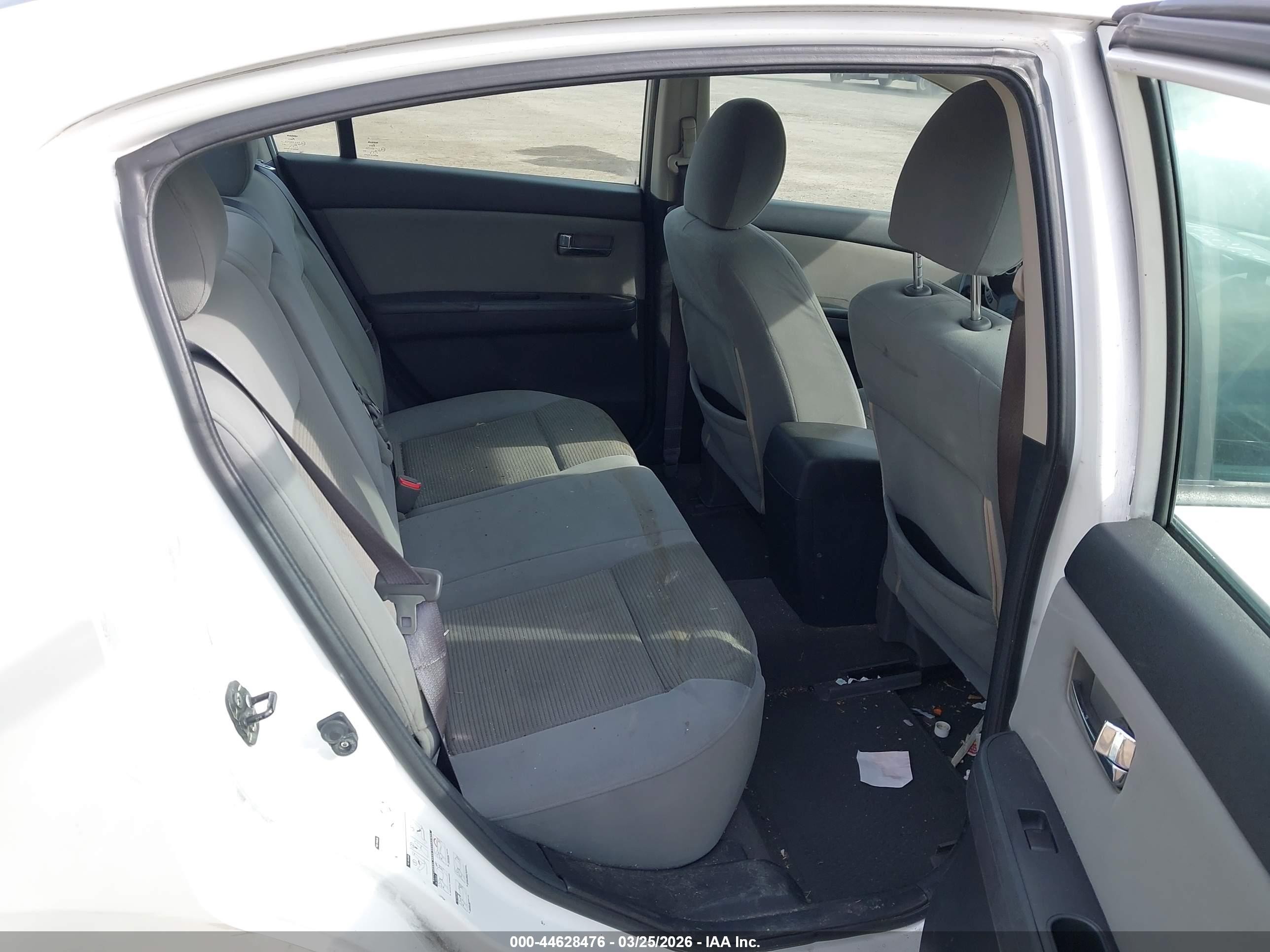 2010 Nissan Sentra 2.0sr White vin: 3N1AB6AP1AL632137