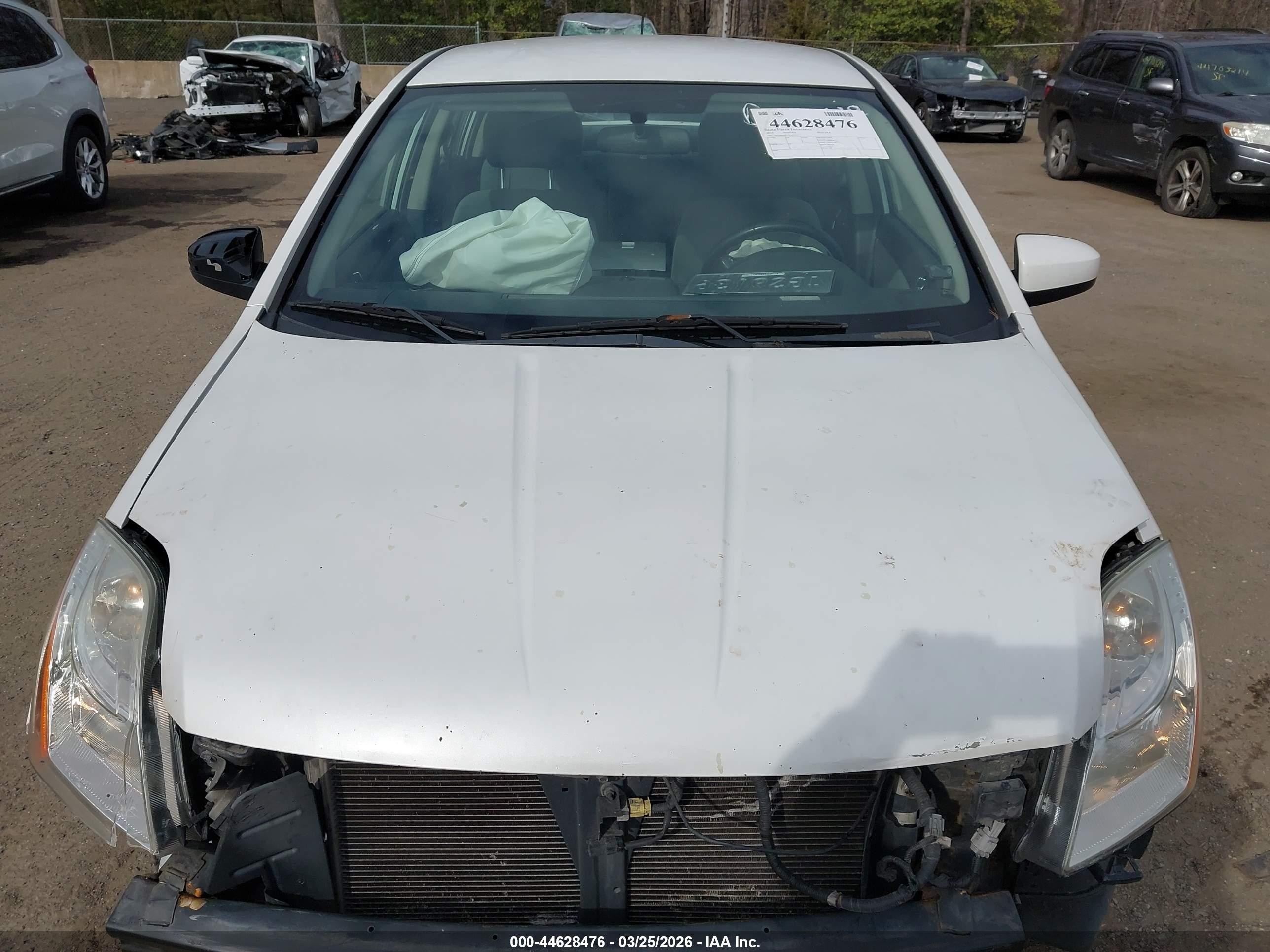 2010 Nissan Sentra 2.0sr White vin: 3N1AB6AP1AL632137