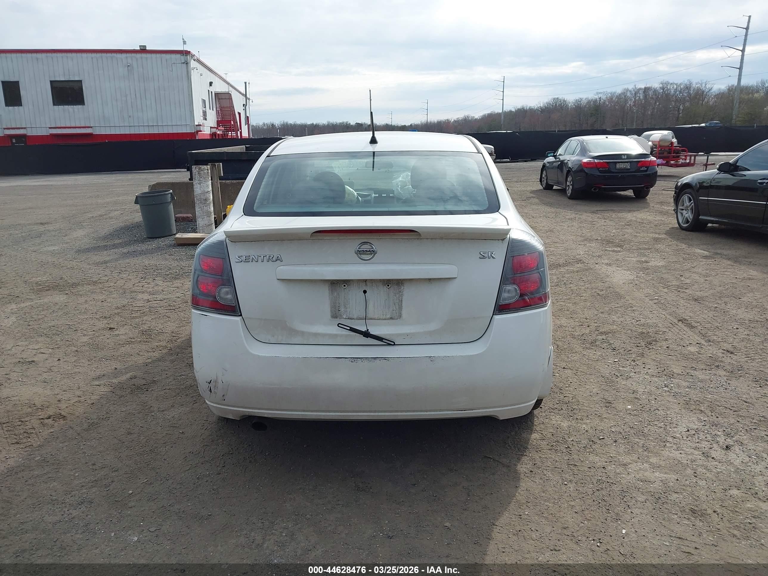 2010 Nissan Sentra 2.0sr White vin: 3N1AB6AP1AL632137