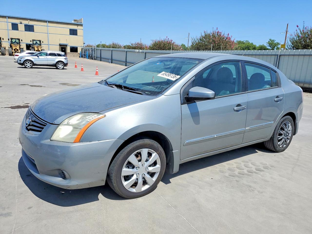 2010 Nissan Sentra 2.0 Silver vin: 3N1AB6AP1AL639122