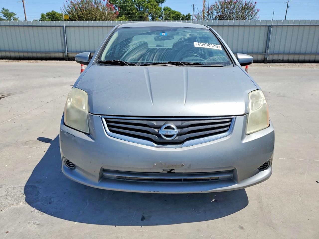 2010 Nissan Sentra 2.0 Silver vin: 3N1AB6AP1AL639122