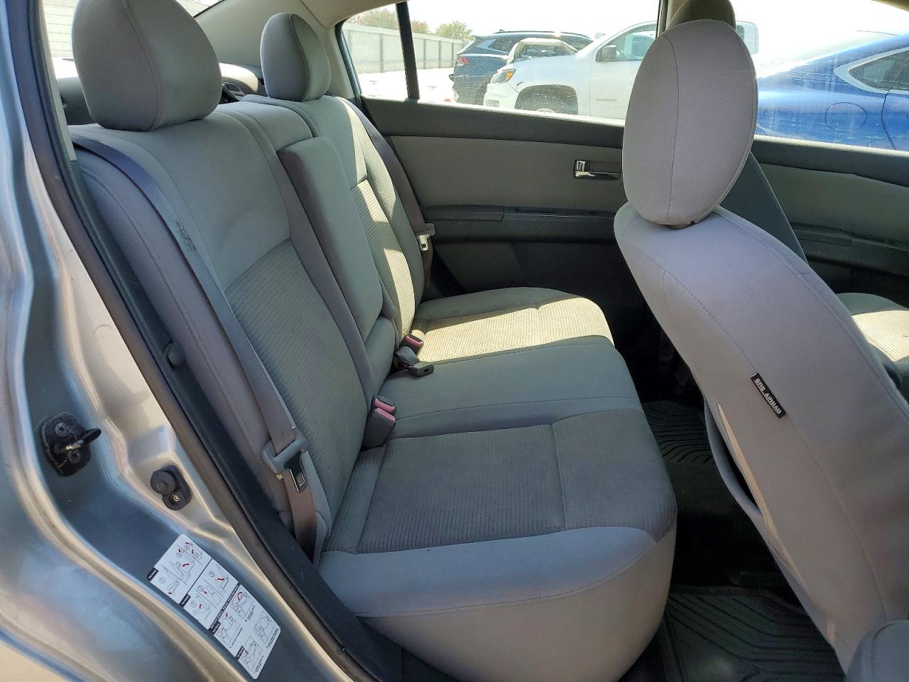 2010 Nissan Sentra 2.0 Silver vin: 3N1AB6AP1AL639122