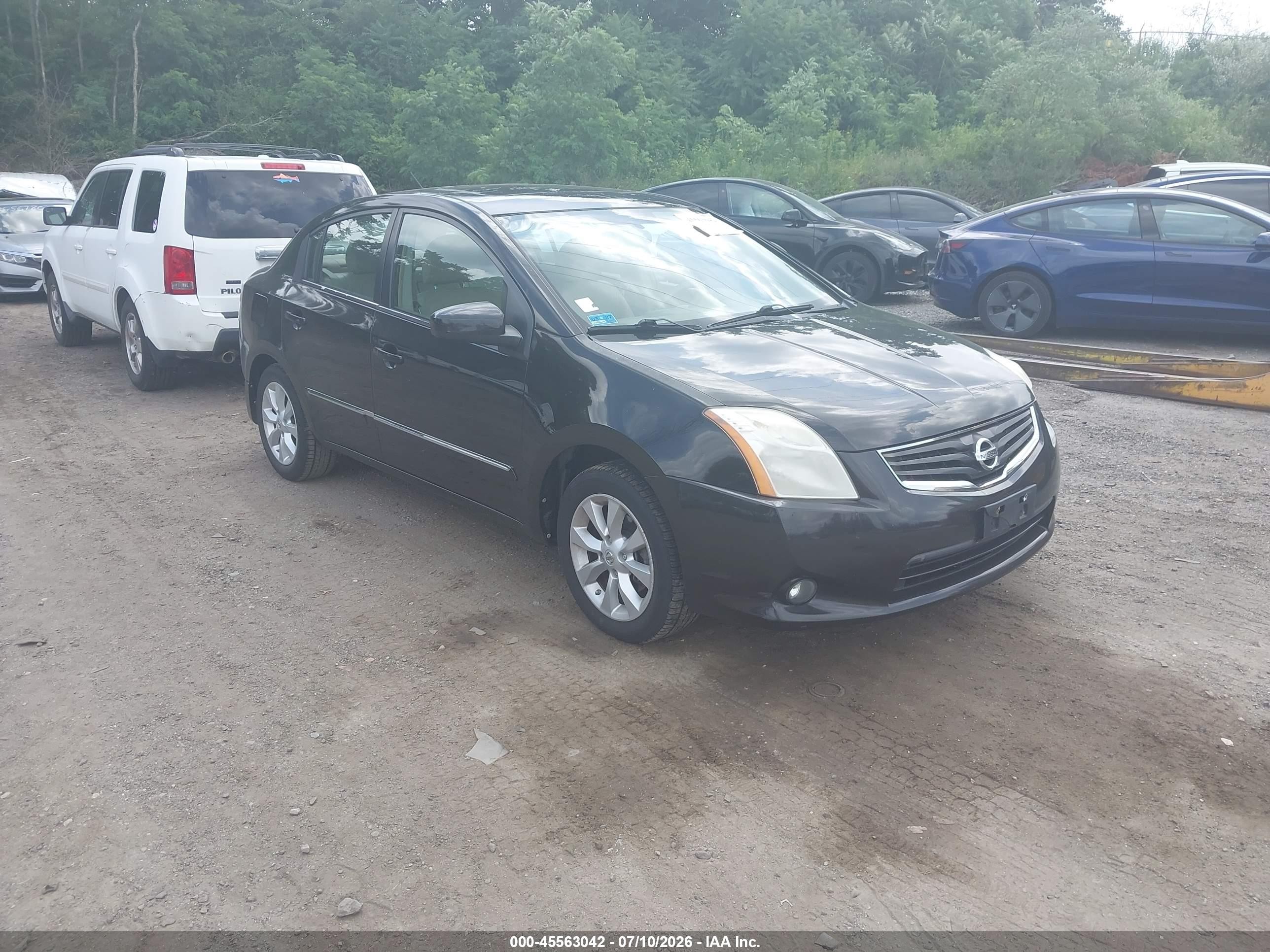 2010 Nissan Sentra 2.0sl Black vin: 3N1AB6AP1AL639847