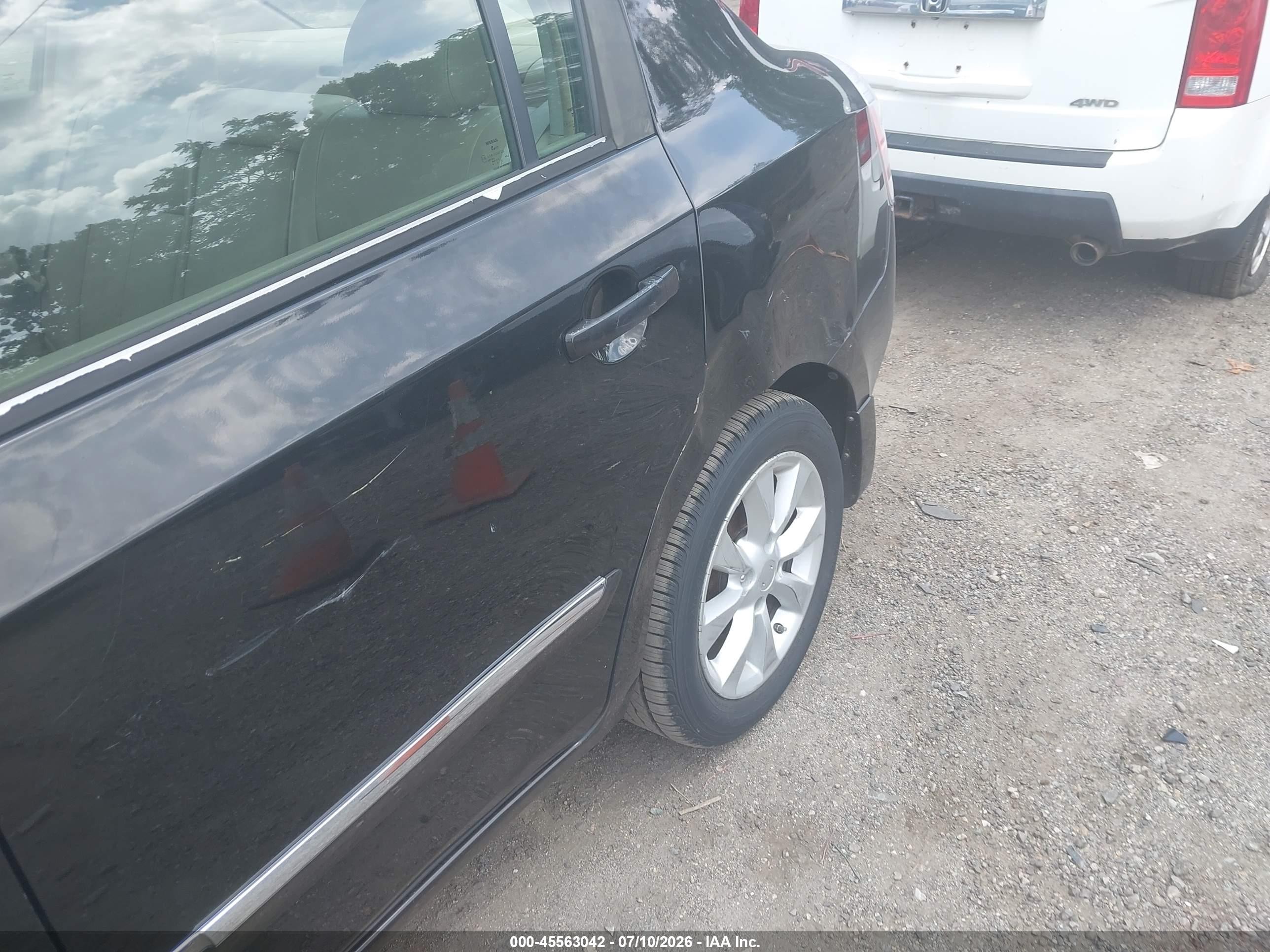 2010 Nissan Sentra 2.0sl Black vin: 3N1AB6AP1AL639847