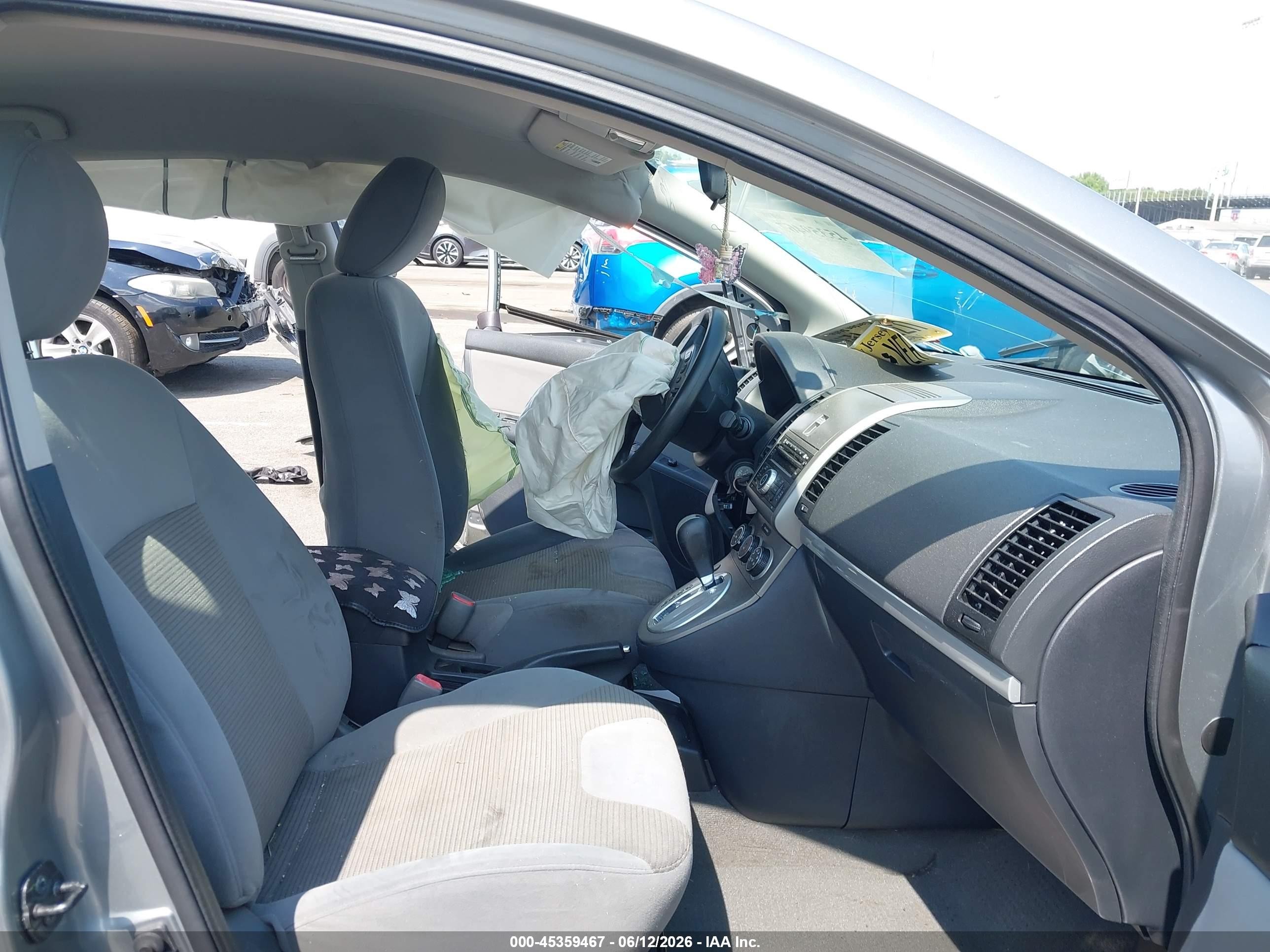 2010 Nissan Sentra 2.0s Silver vin: 3N1AB6AP1AL646491