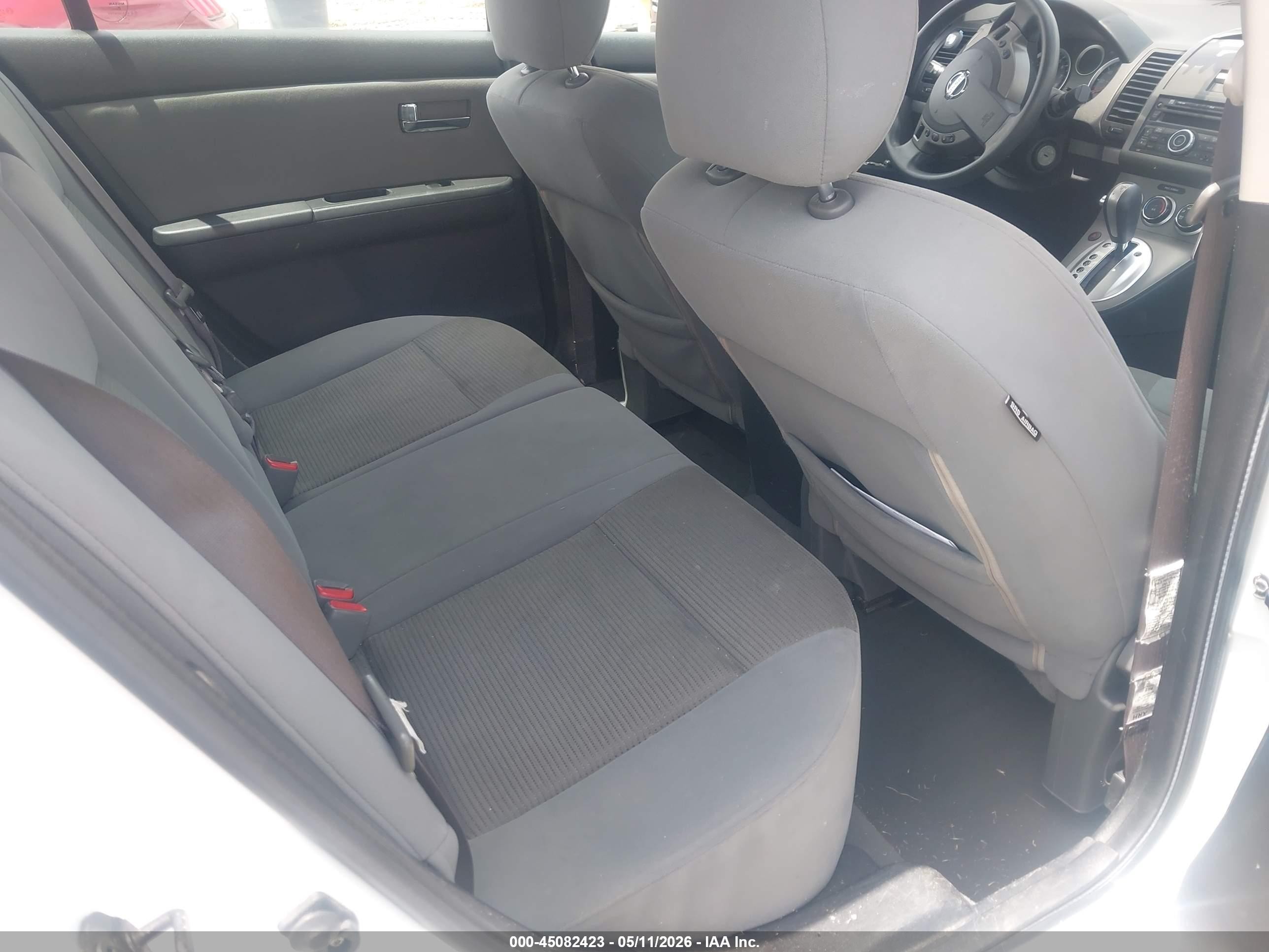 2010 Nissan Sentra 2.0s Белый vin: 3N1AB6AP1AL673707