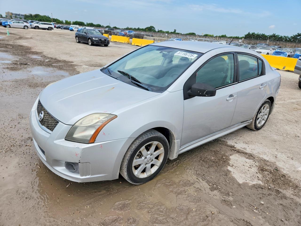 2010 Nissan Sentra 2.0 Silver vin: 3N1AB6AP1AL674467