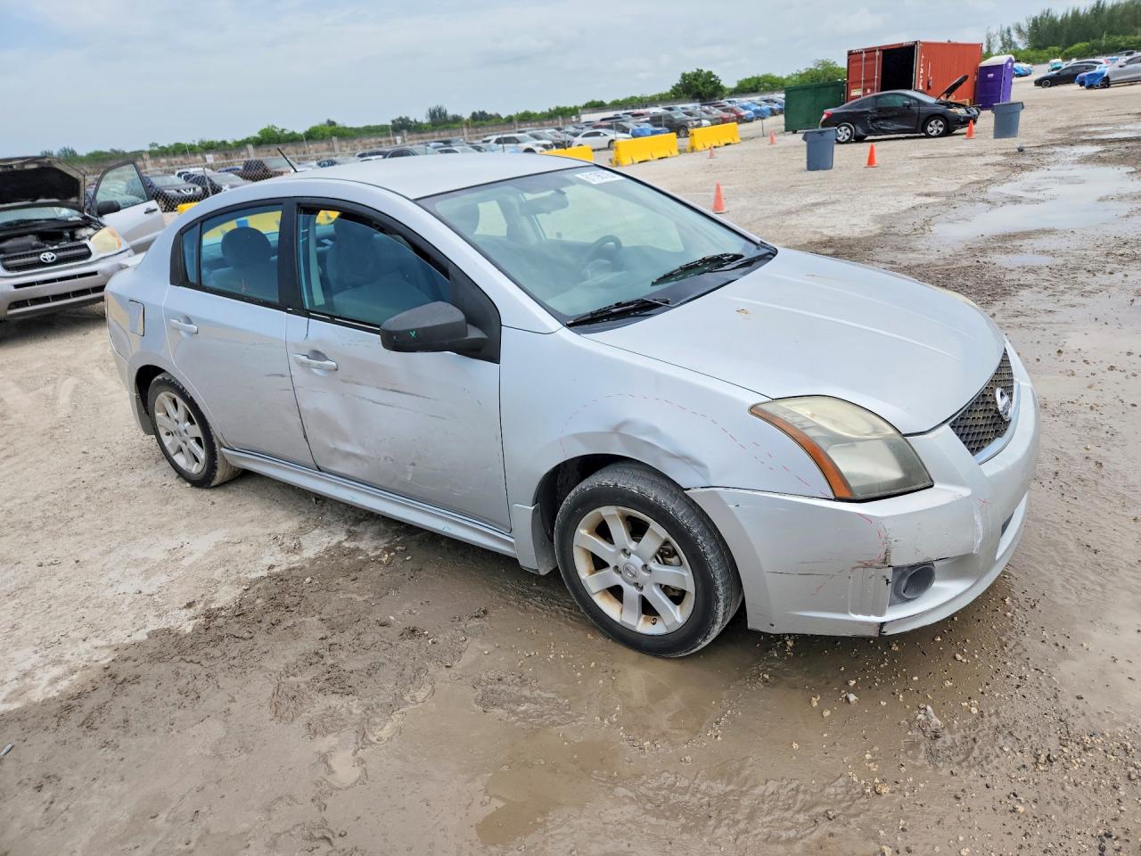 2010 Nissan Sentra 2.0 Silver vin: 3N1AB6AP1AL674467