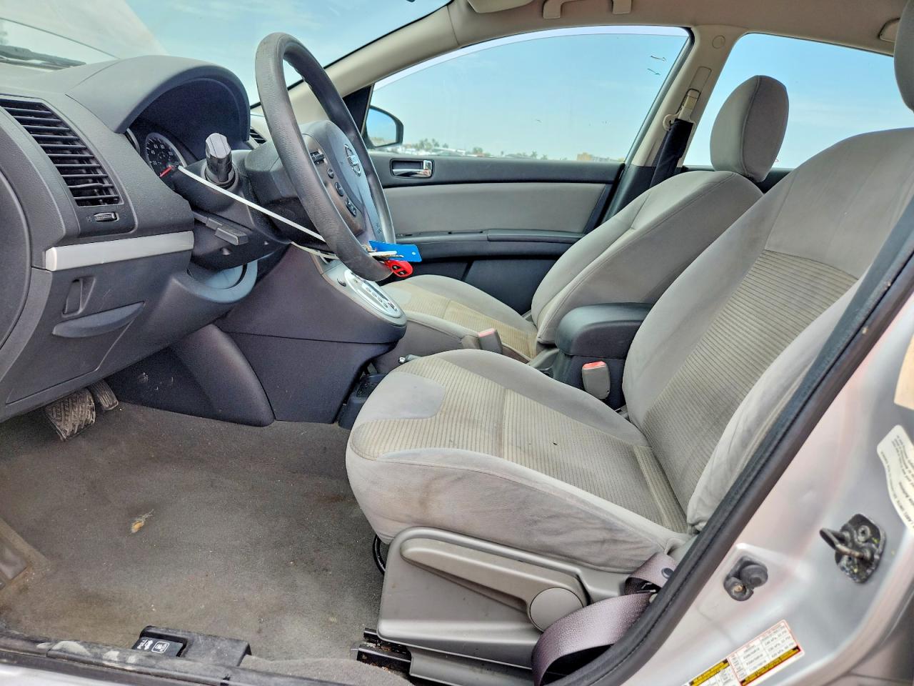 2010 Nissan Sentra 2.0 Silver vin: 3N1AB6AP1AL674467