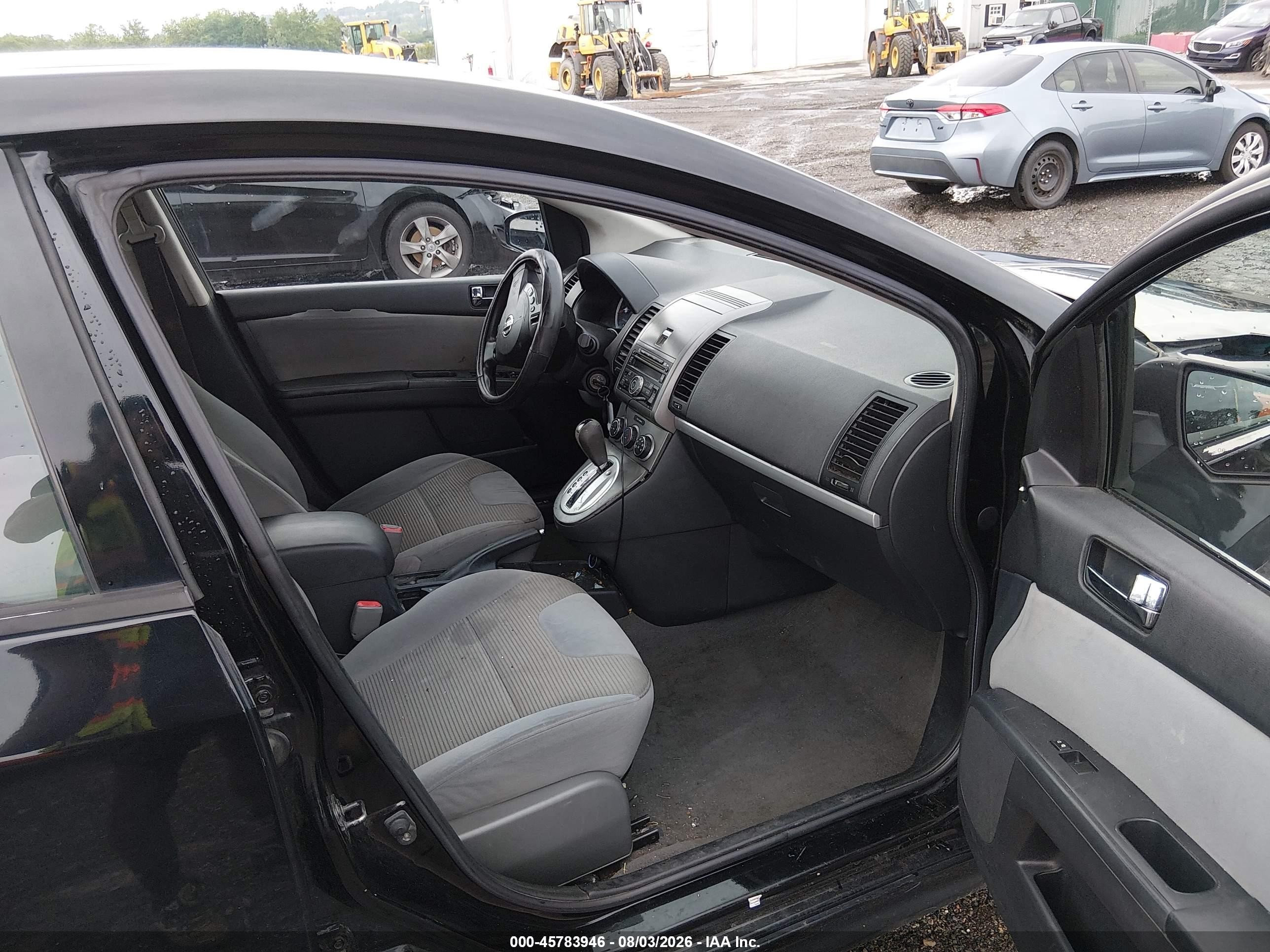 2010 Nissan Sentra 2.0sr Black vin: 3N1AB6AP1AL677062