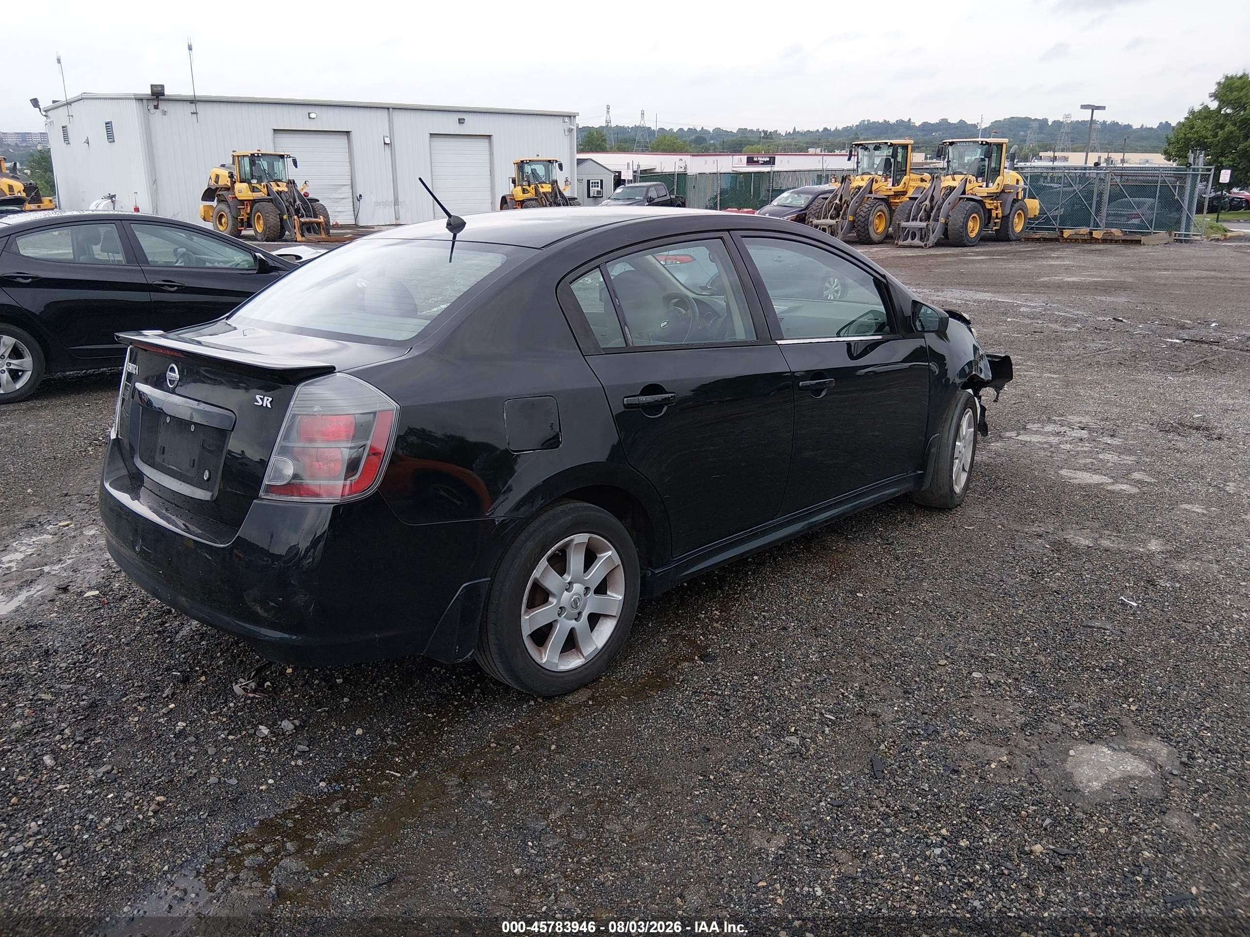 2010 Nissan Sentra 2.0sr Black vin: 3N1AB6AP1AL677062